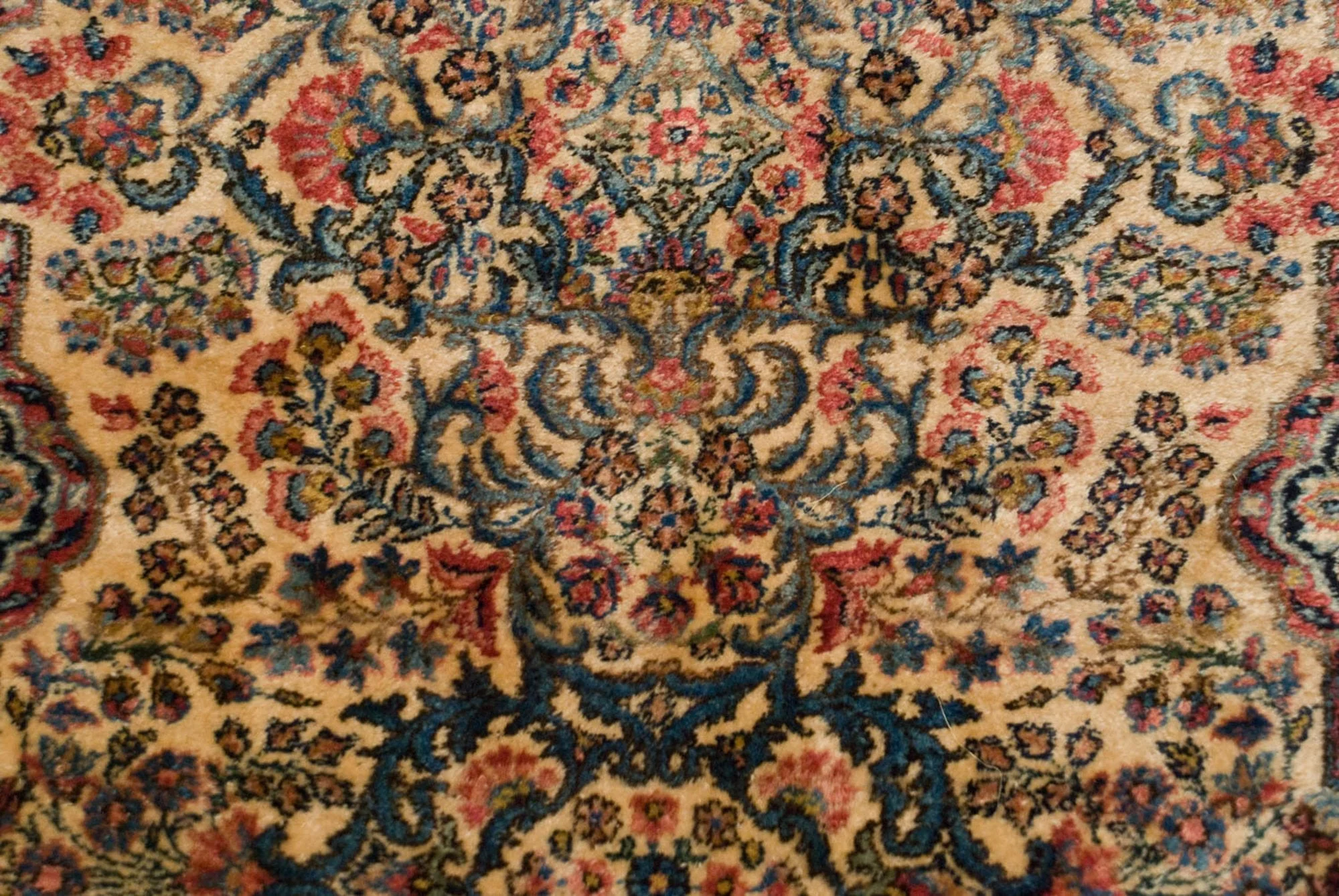 3x15.5 Vintage Kerman Rug Runner - Image 5