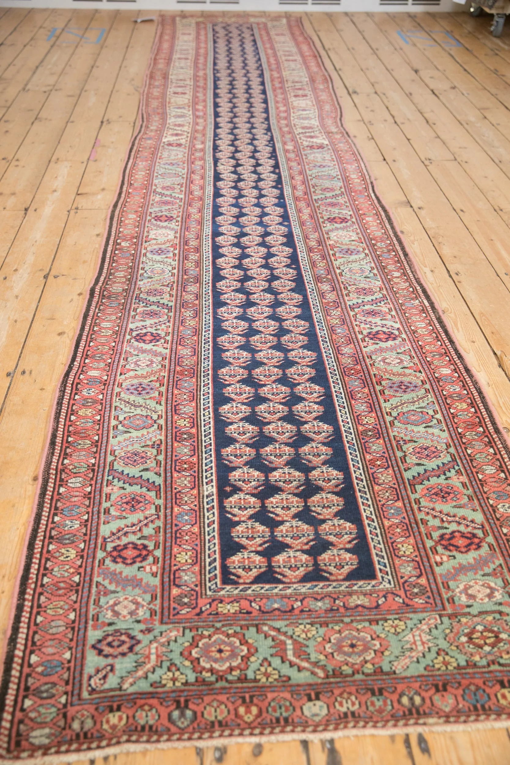3x15 Antique Malayer Rug Runner - Image 4