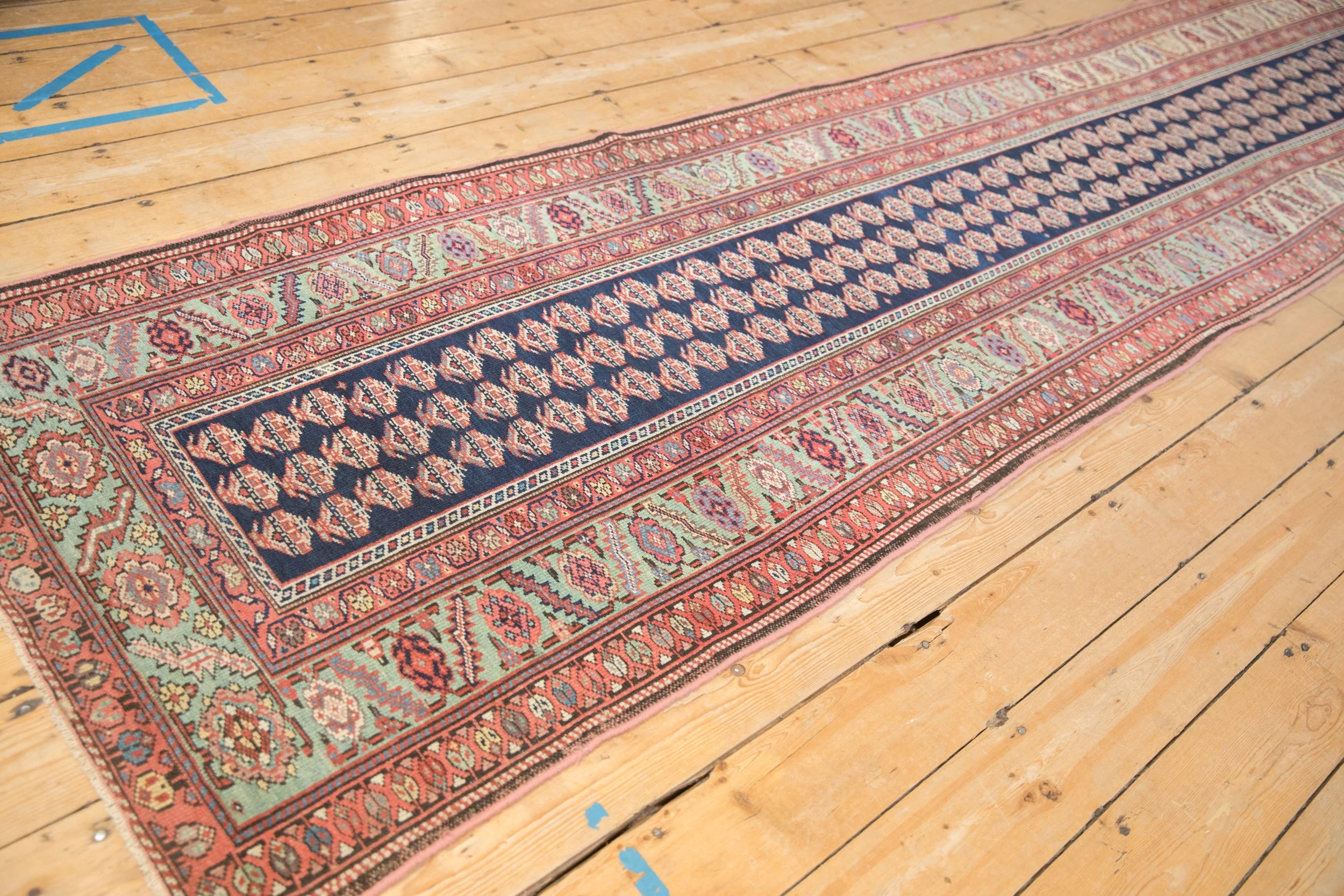 3x15 Antique Malayer Rug Runner - Image 7