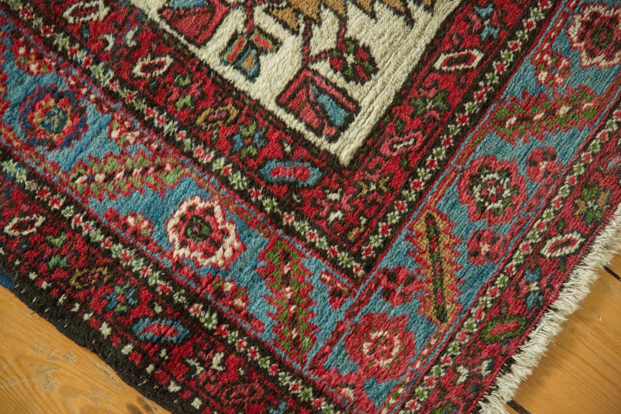 3x15 Vintage Karaja Rug Runner - Image 10