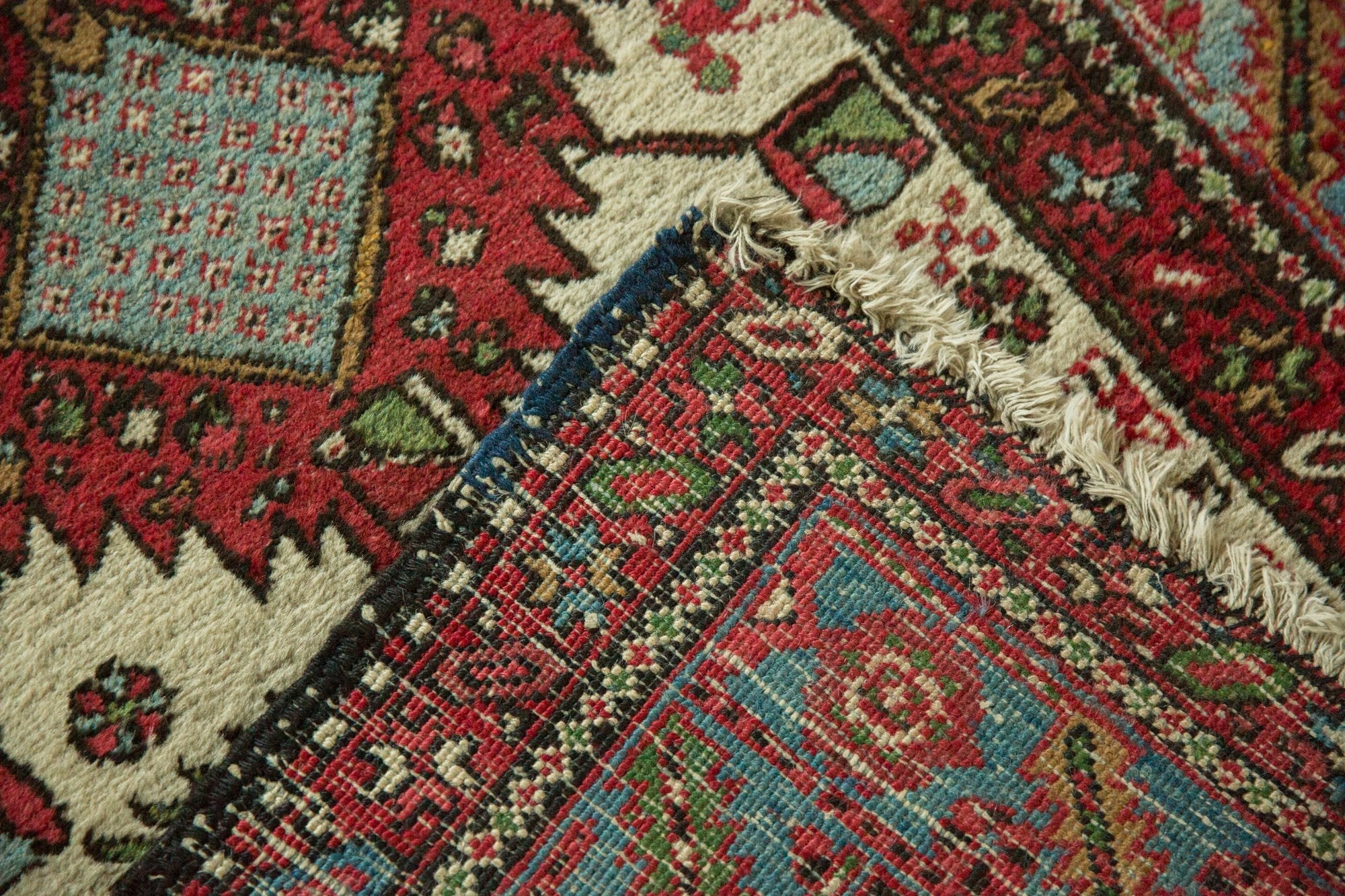 3x15 Vintage Karaja Rug Runner - Image 12