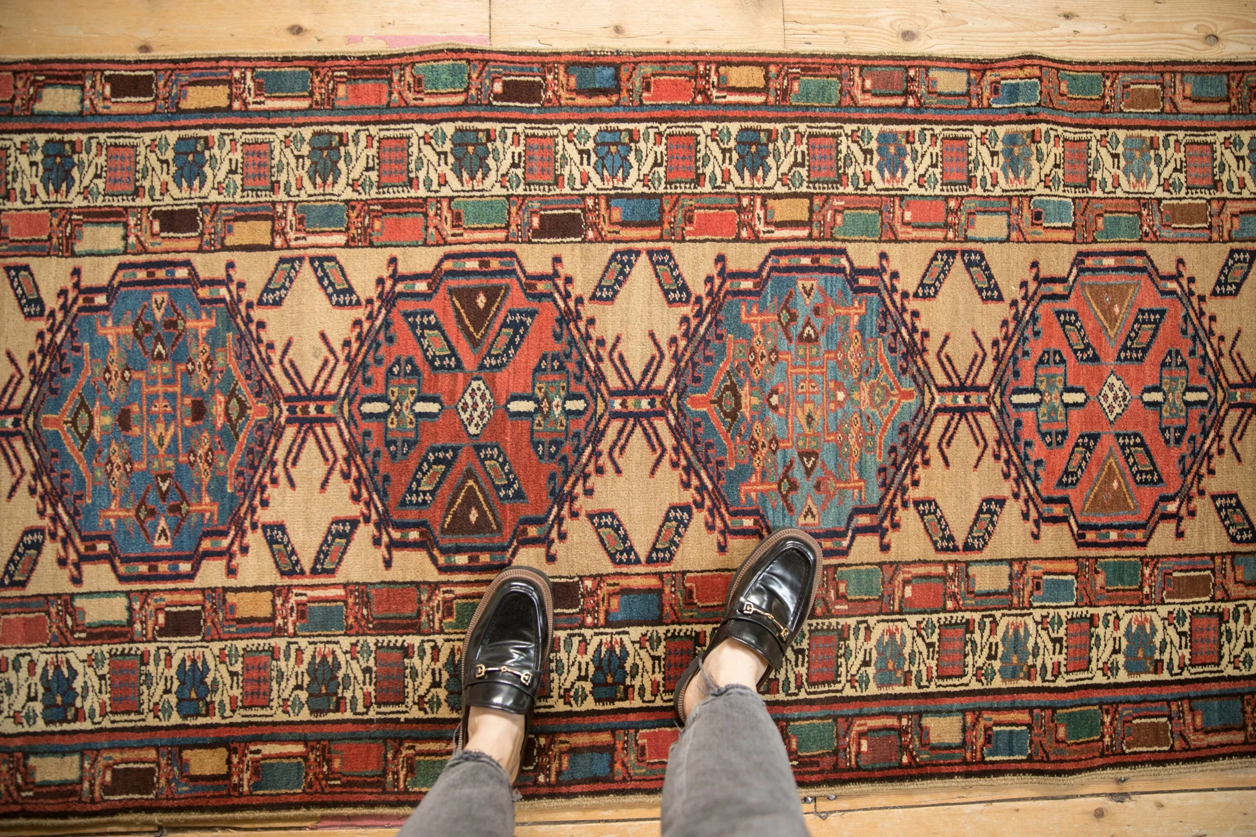 3x15 Vintage Serab Rug Runner - Image 2