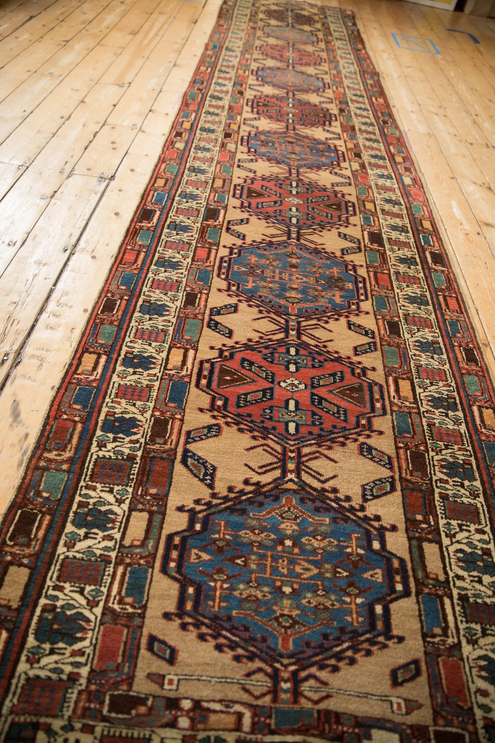 3x15 Vintage Serab Rug Runner - Image 6