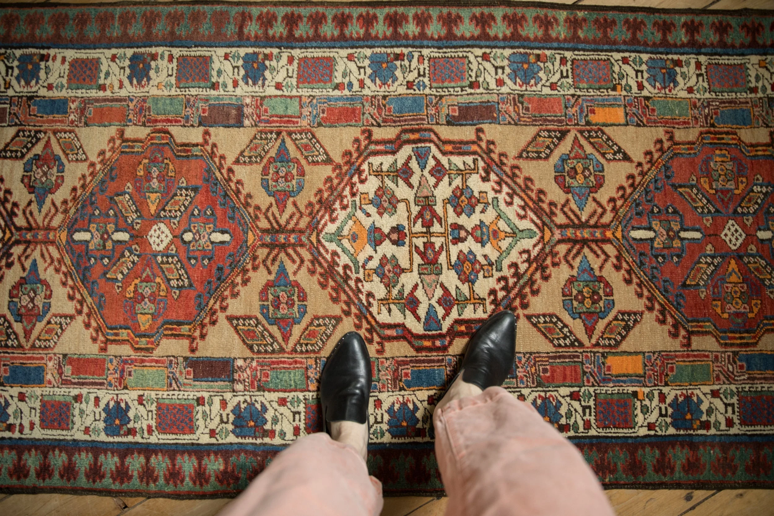 3x15 Vintage Serab Rug Runner - Image 2