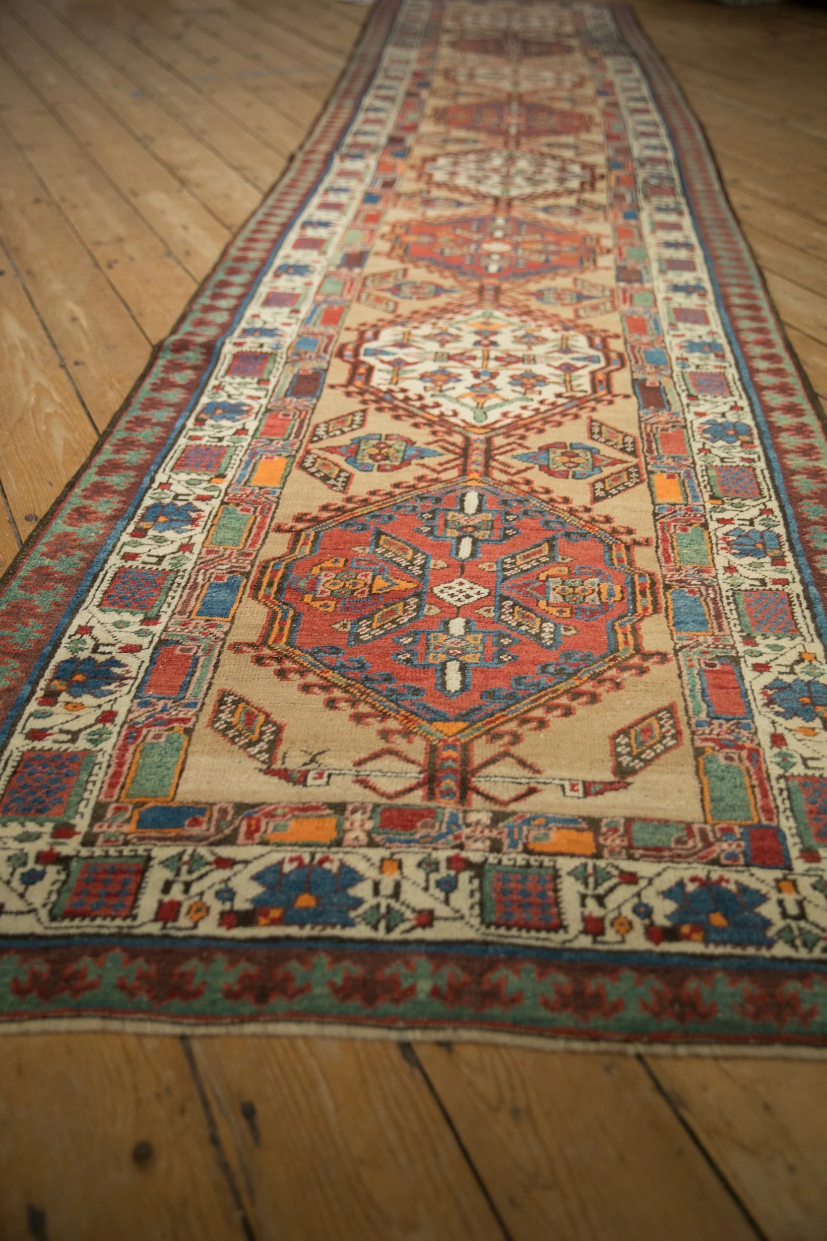 3x15 Vintage Serab Rug Runner - Image 4