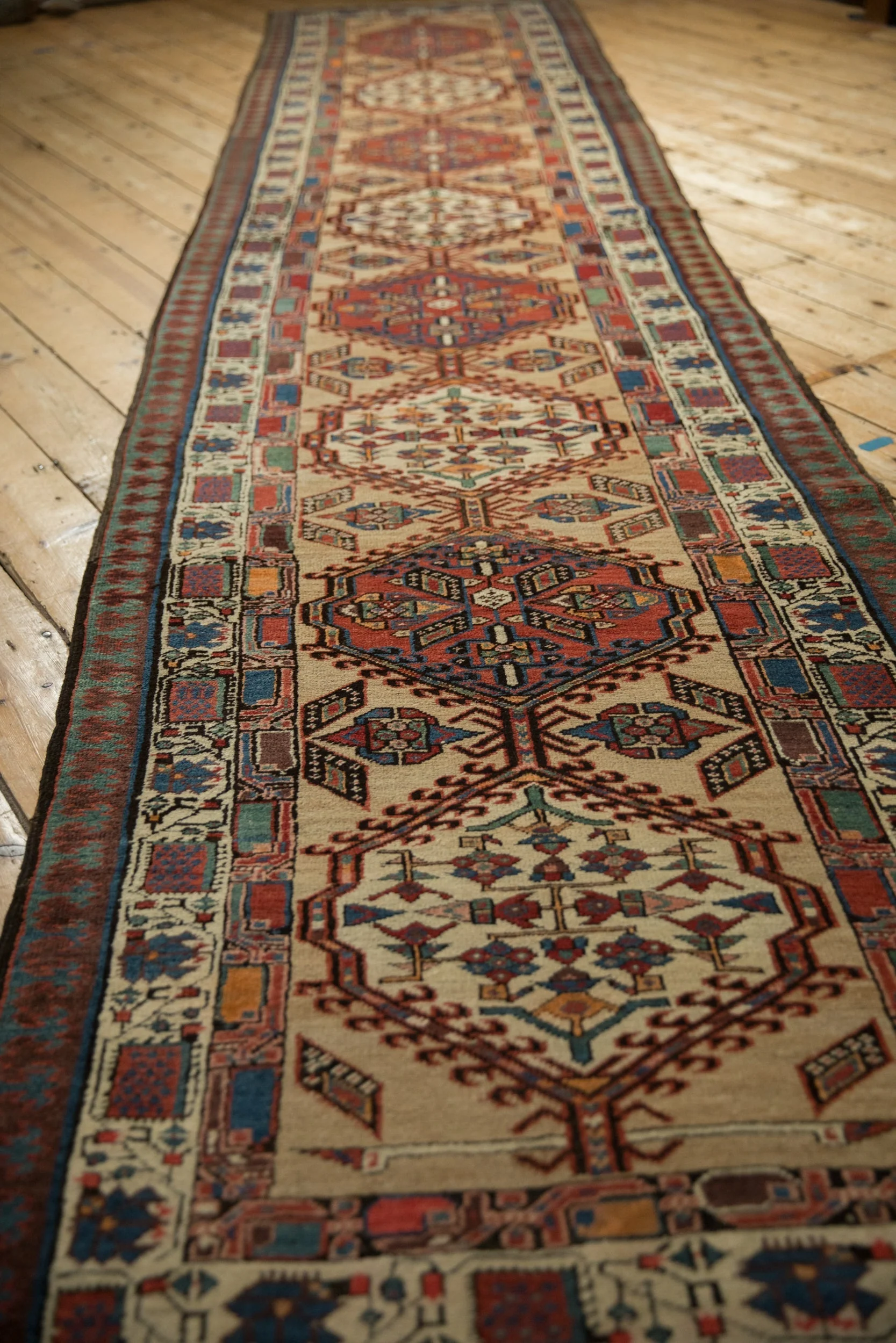 3x15 Vintage Serab Rug Runner - Image 8