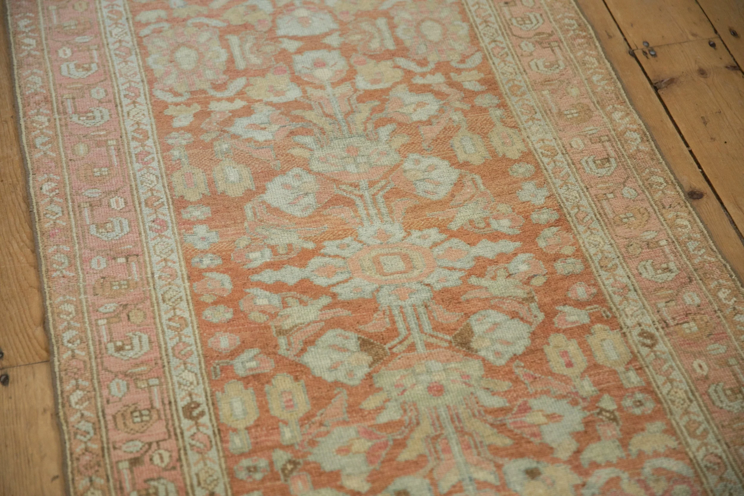 3x16.5 Vintage Distressed Lilihan Rug Runner - Image 6