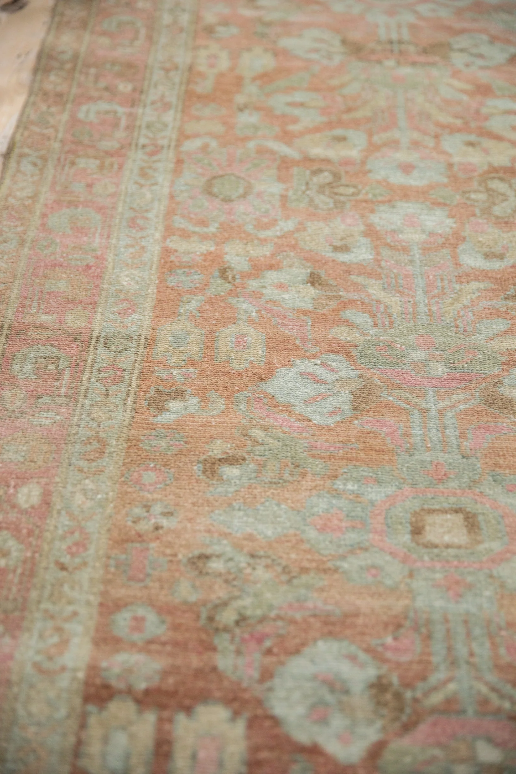3x16.5 Vintage Distressed Lilihan Rug Runner - Image 9
