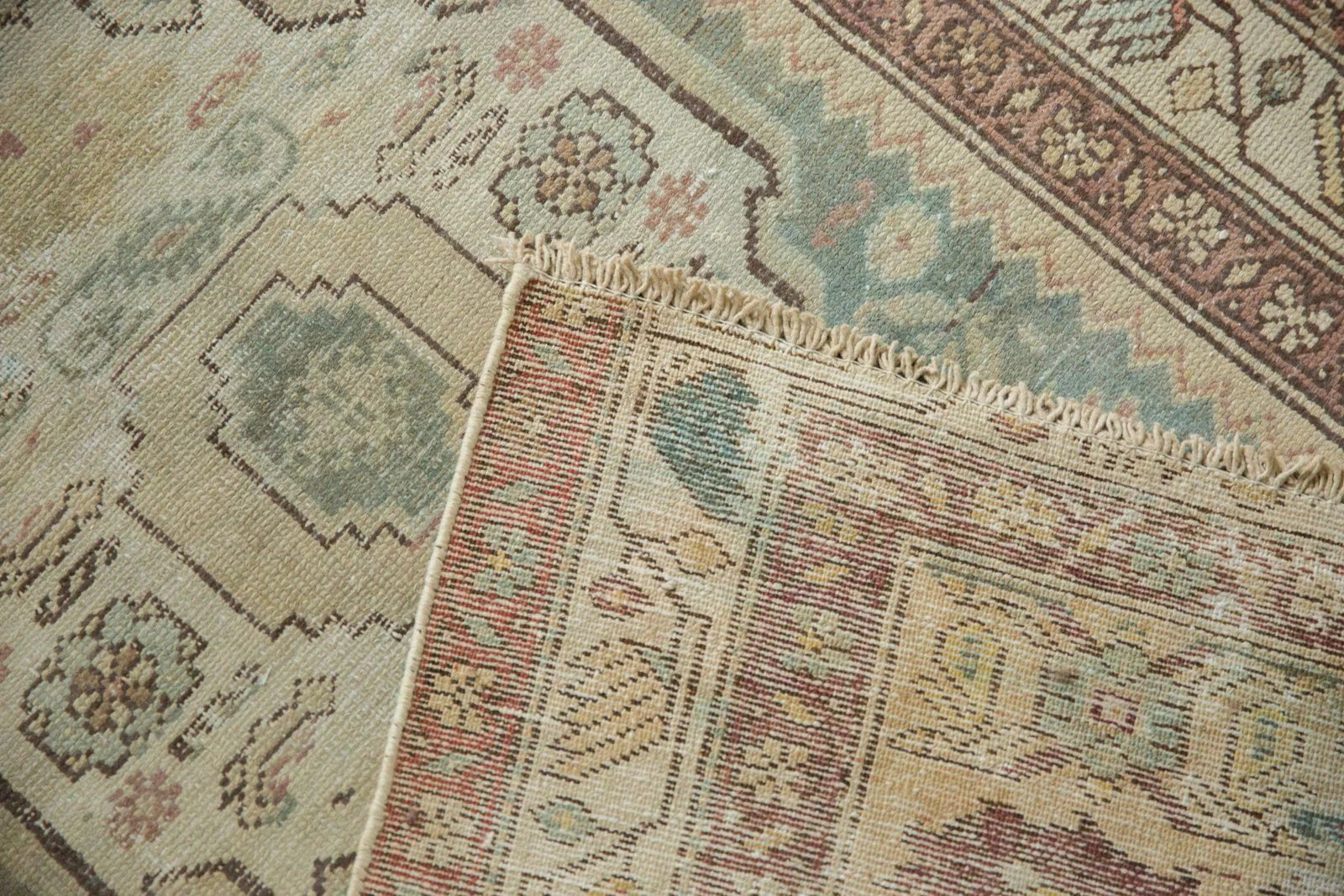 3x16.5 Vintage Distressed Malayer Rug Runner - Image 12