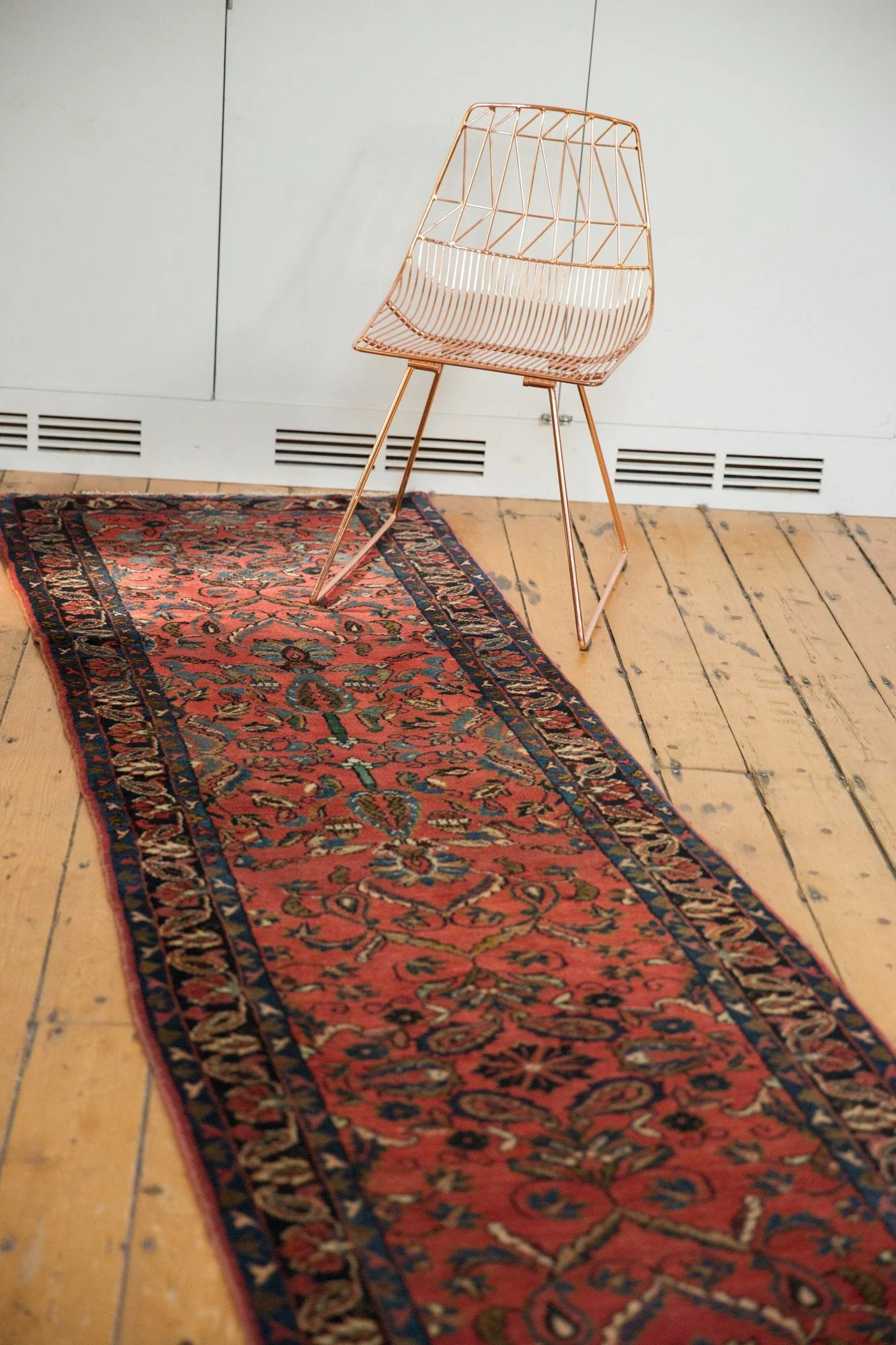 3x16.5 Vintage Lilihan Rug Runner - Image 4