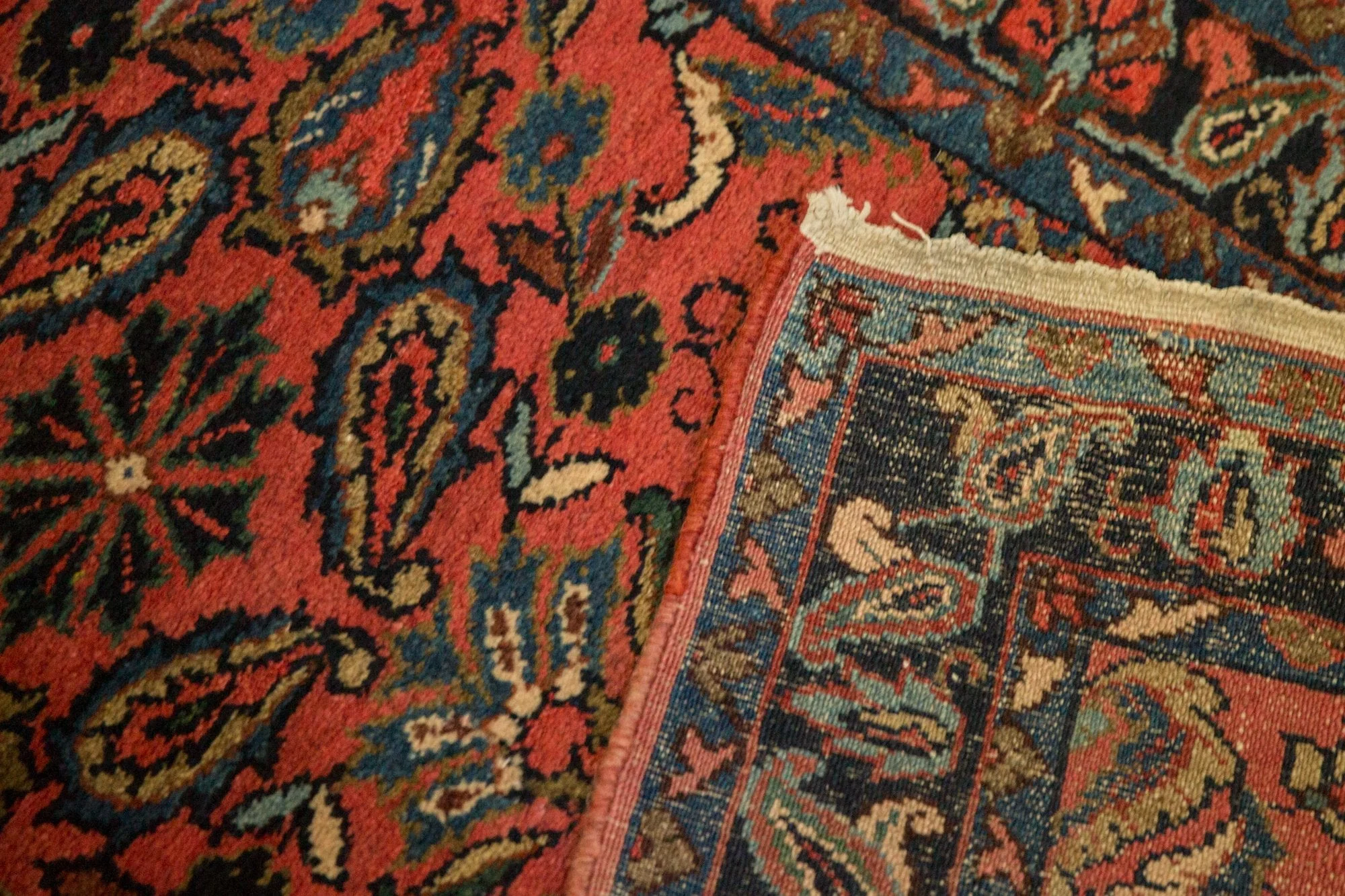 3x16.5 Vintage Lilihan Rug Runner - Image 9