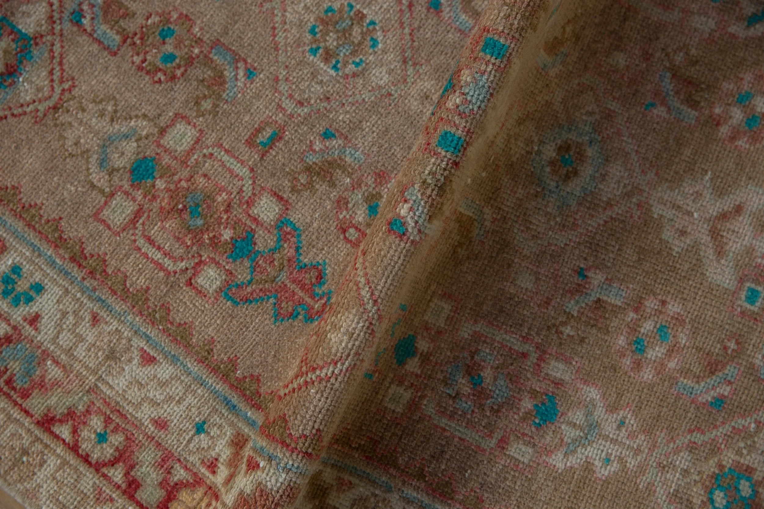 3x16 Vintage Distressed Fragment Hamadan Rug Runner - Image 10