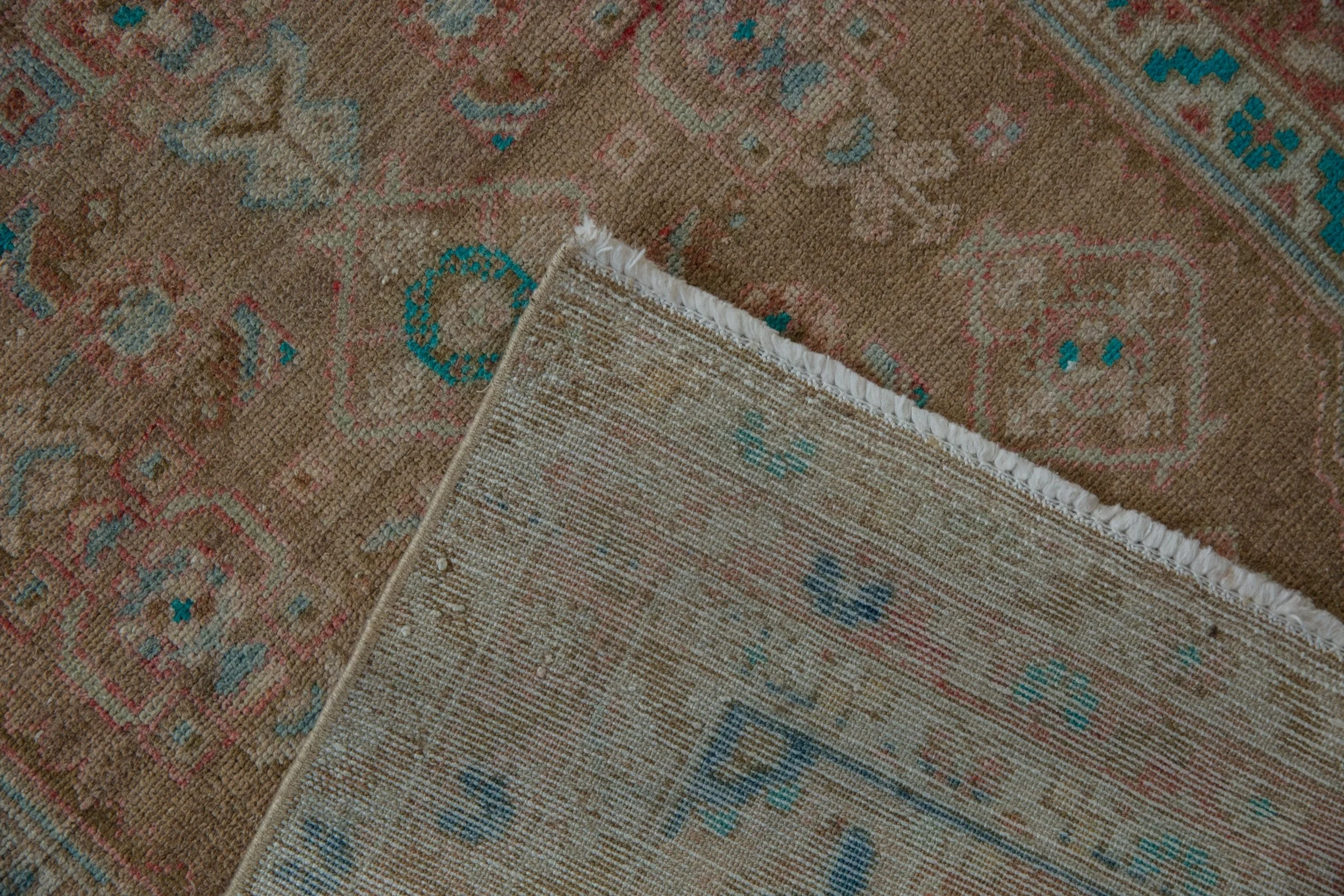 3x16 Vintage Distressed Fragment Hamadan Rug Runner - Image 11