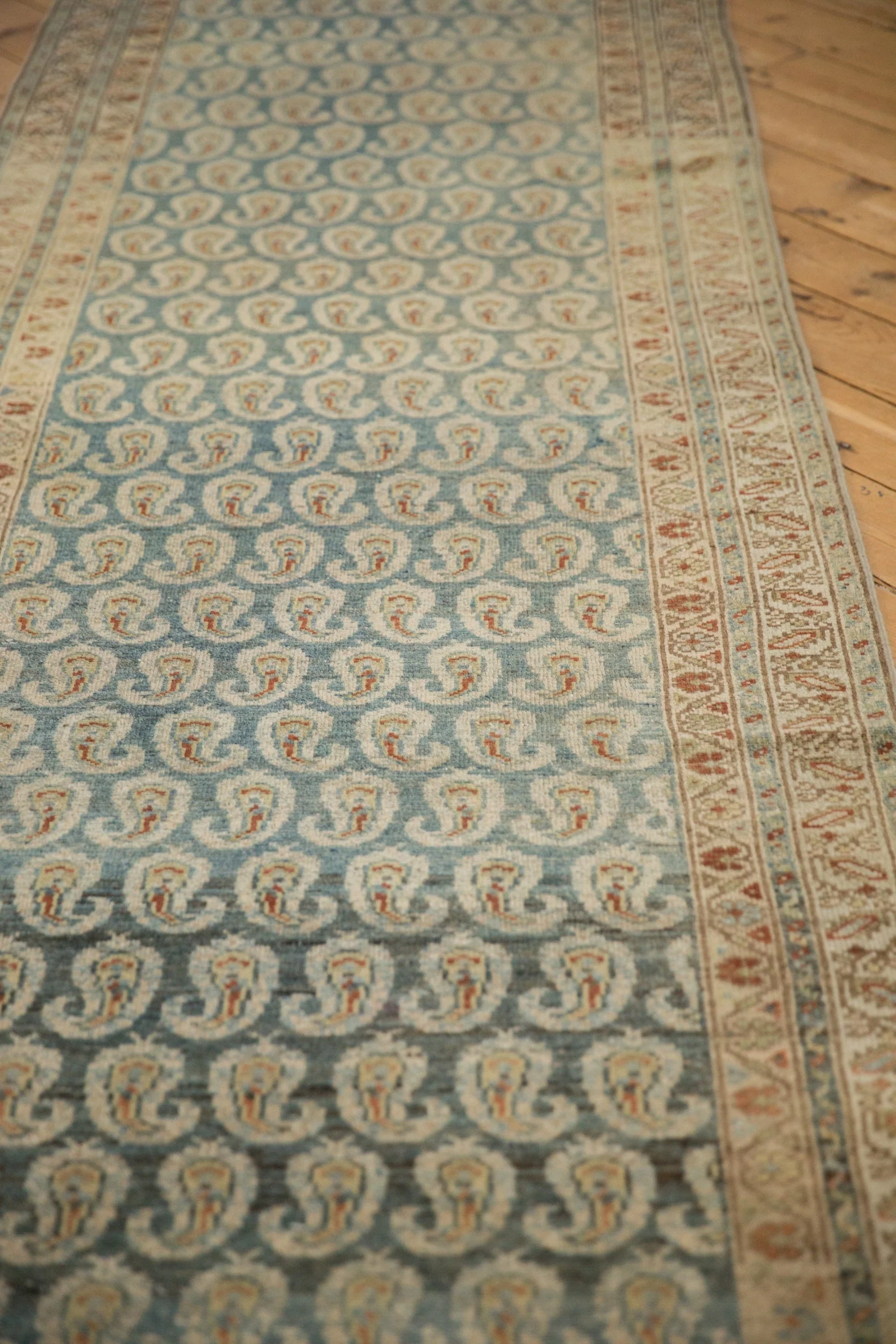 3x16 Vintage Distressed Hamadan Rug Runner - Image 5