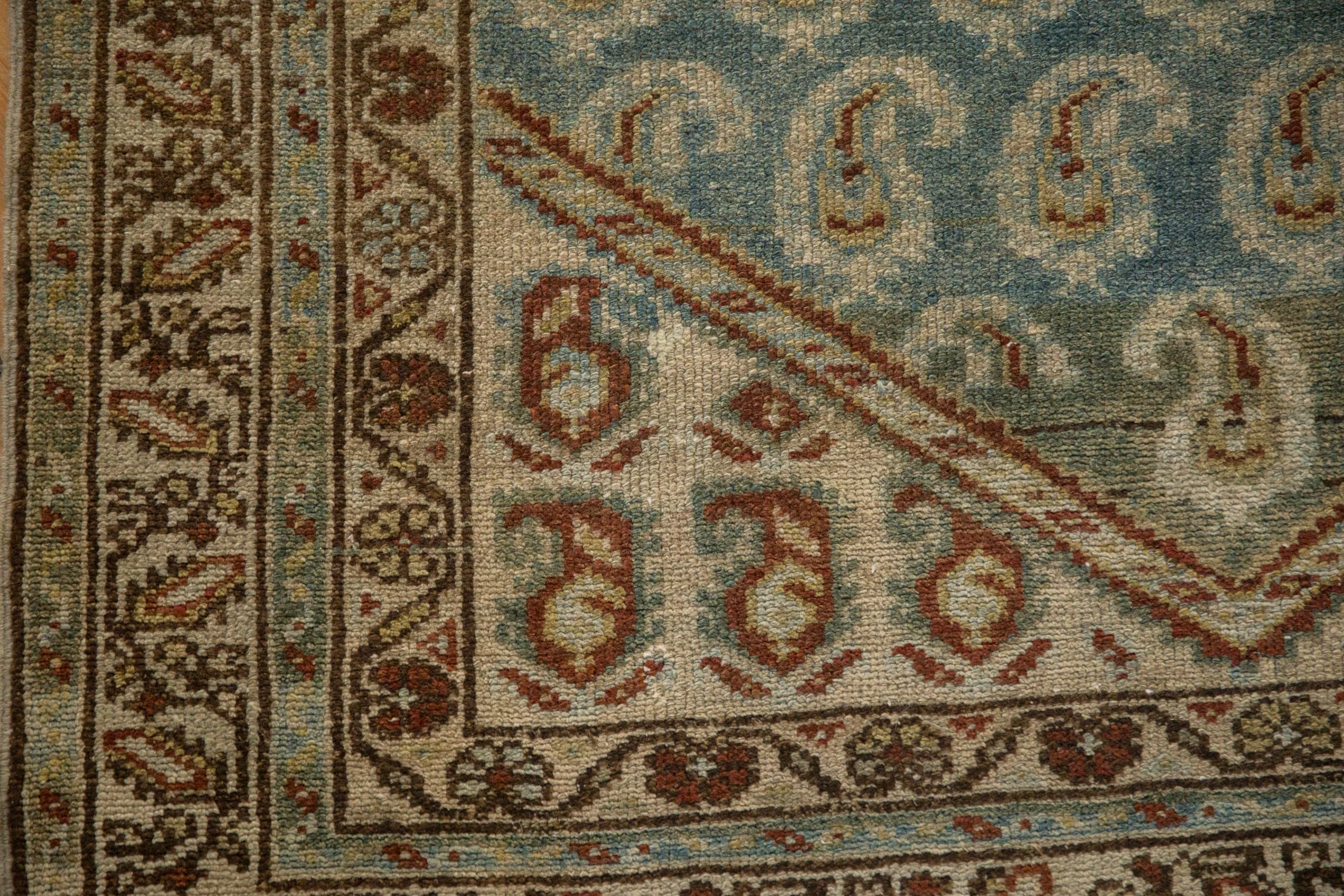 3x16 Vintage Distressed Hamadan Rug Runner - Image 9