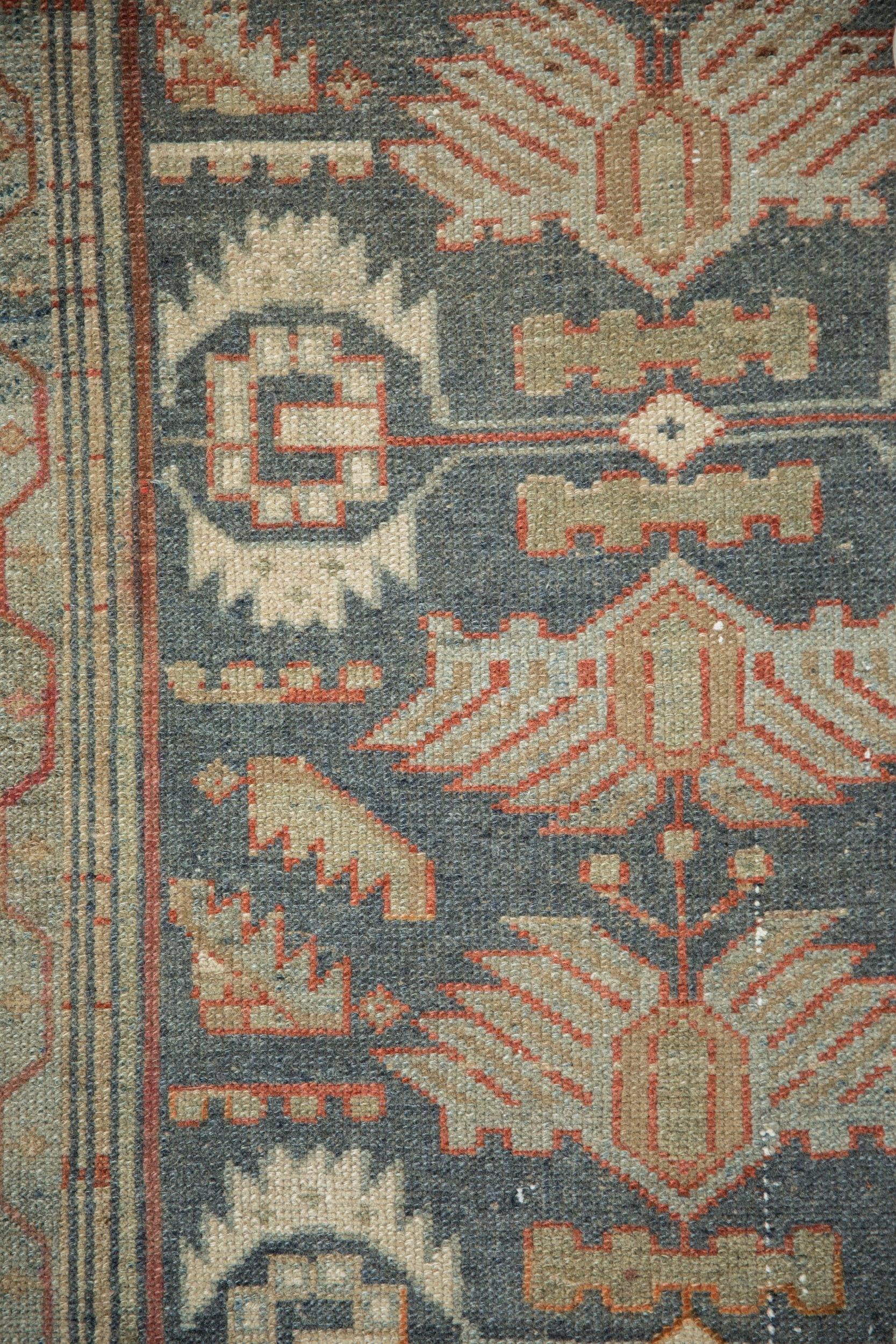 3x16 Vintage Distressed Malayer Rug Runner - Image 3