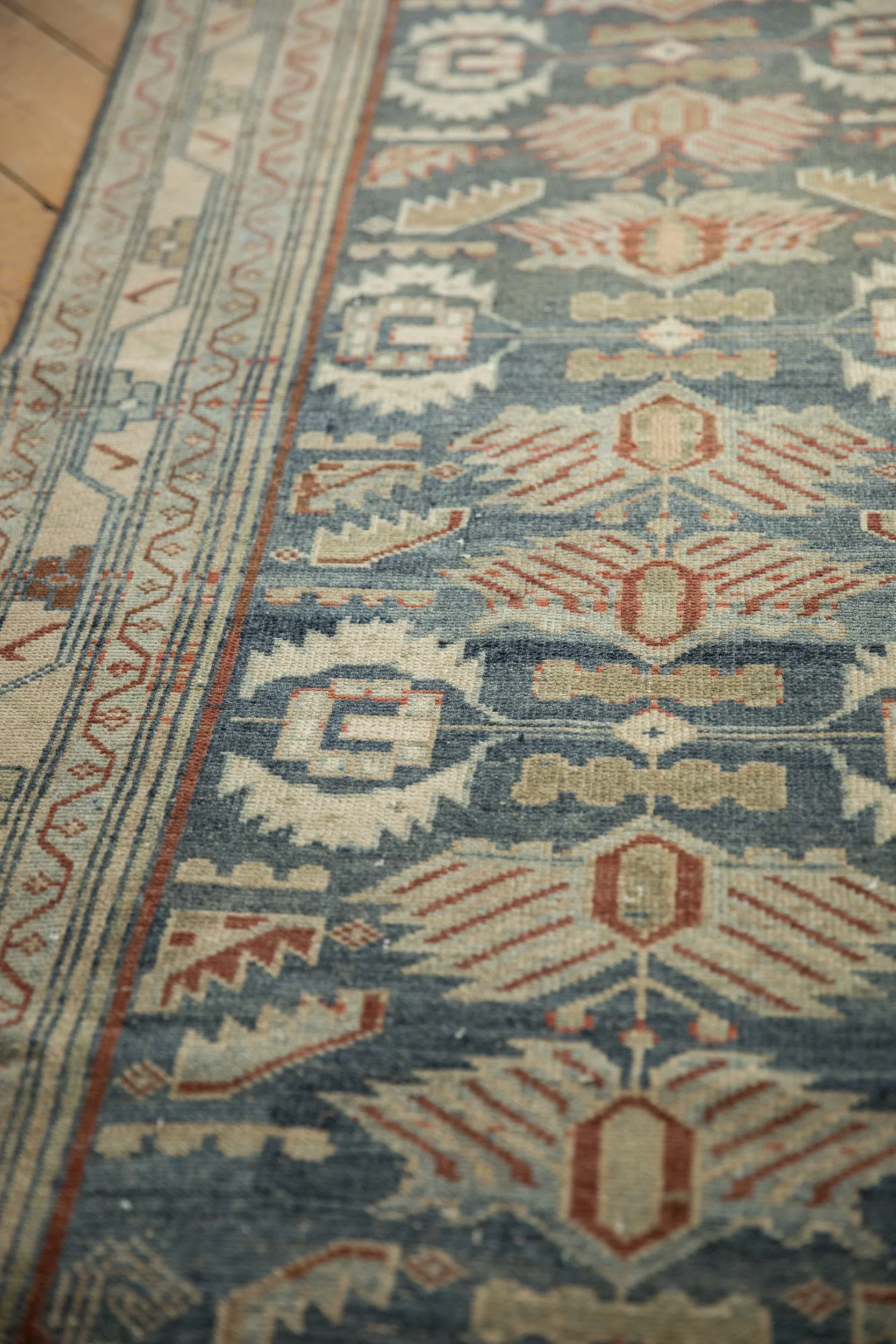 3x16 Vintage Distressed Malayer Rug Runner - Image 5