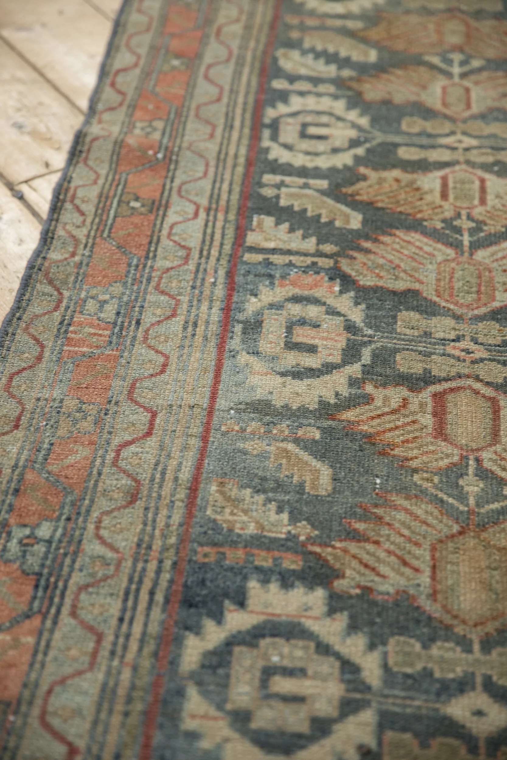 3x16 Vintage Distressed Malayer Rug Runner - Image 7