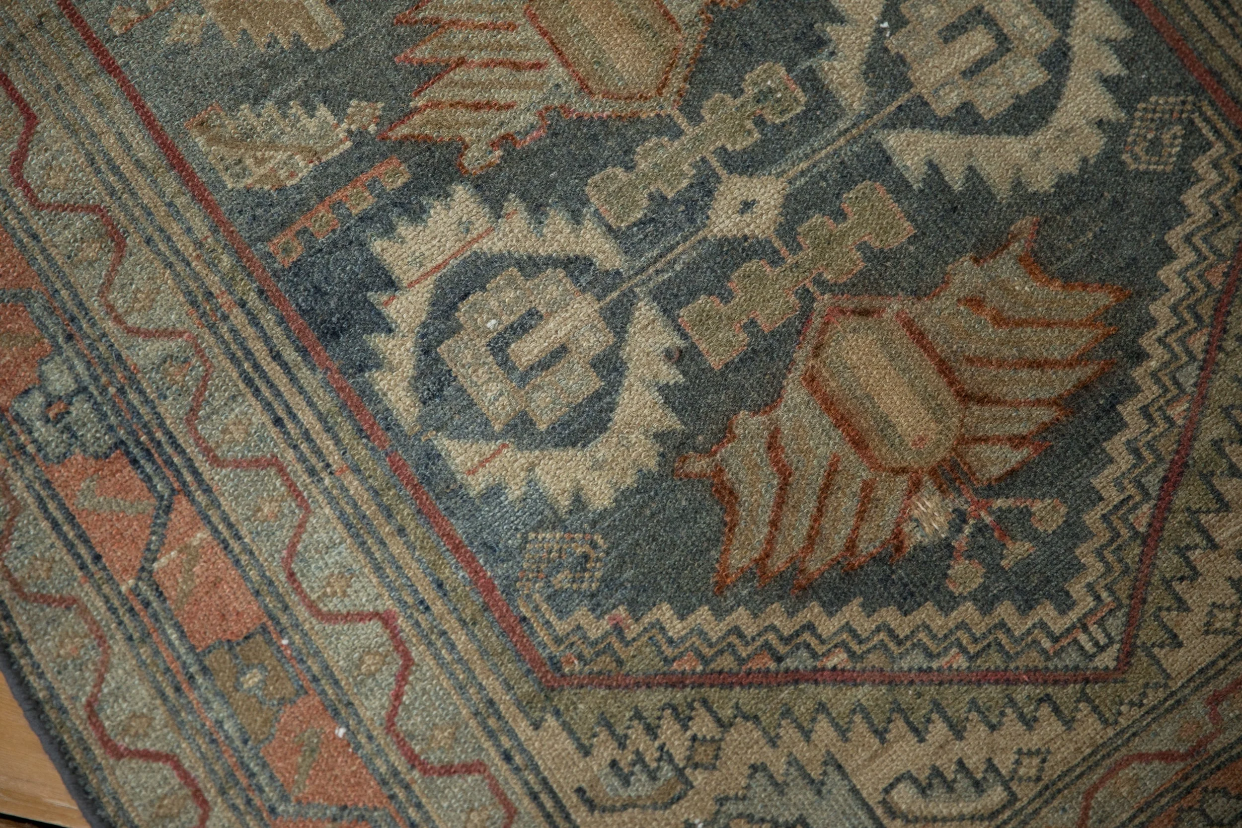 3x16 Vintage Distressed Malayer Rug Runner - Image 8