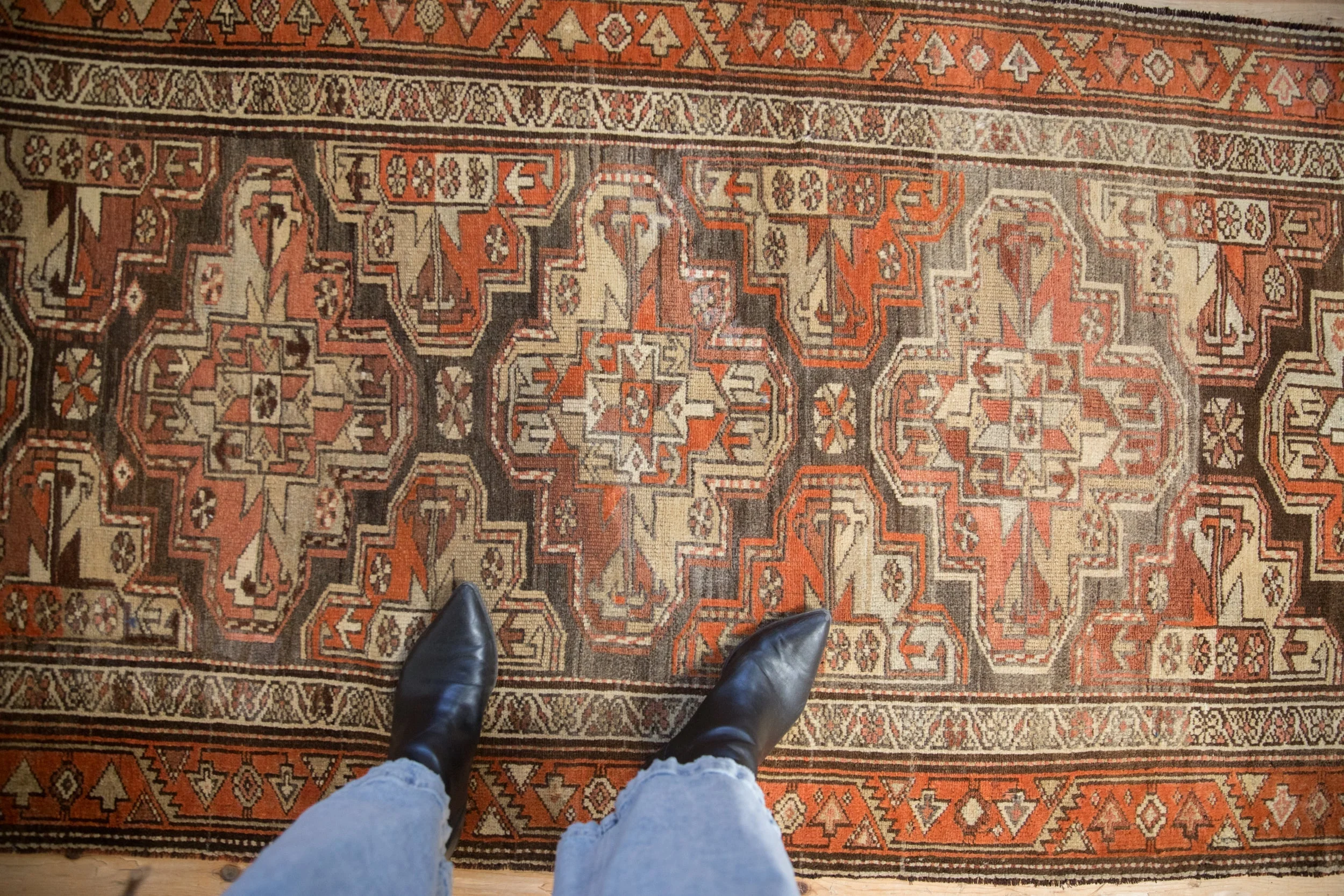 3x16 Vintage Kurdish Rug Runner - Image 2
