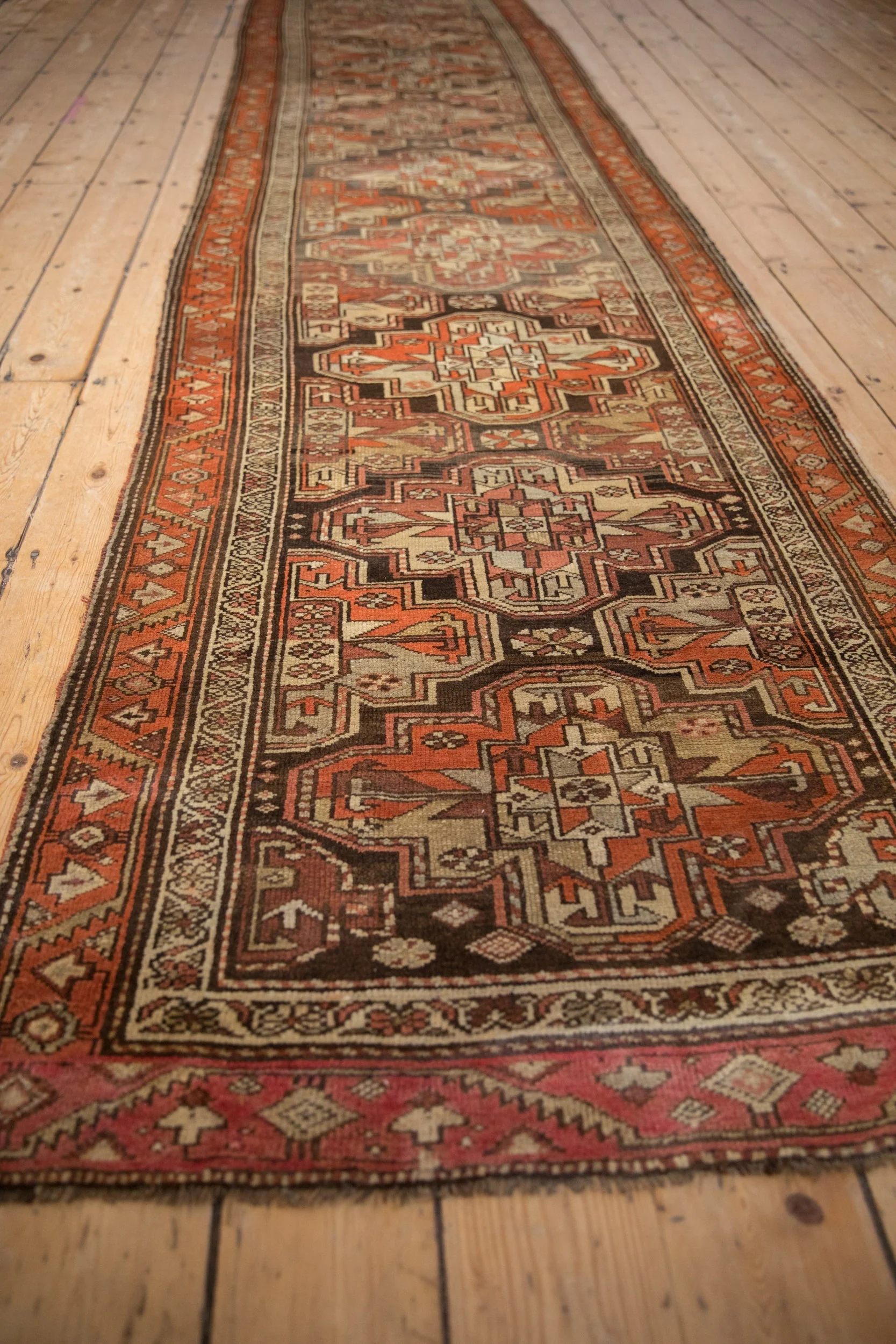3x16 Vintage Kurdish Rug Runner - Image 4