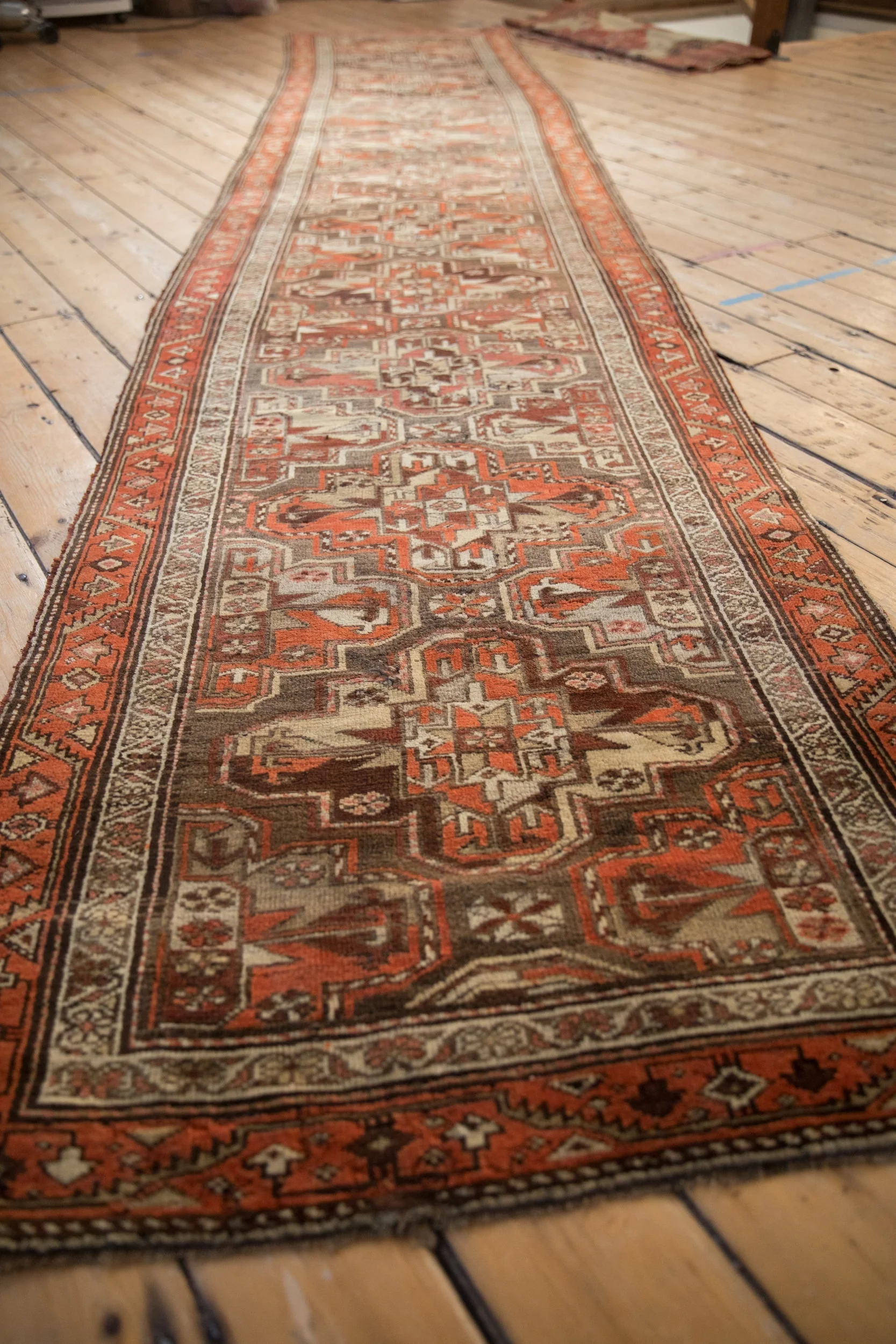 3x16 Vintage Kurdish Rug Runner - Image 8