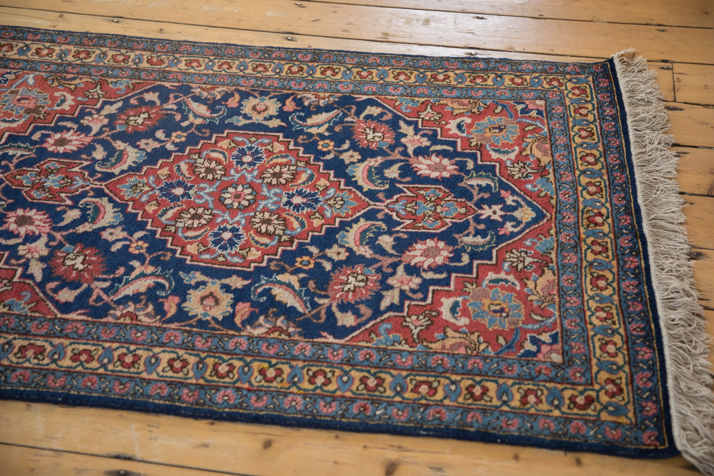 3x16 Vintage Tabriz Rug Runner - Image 10