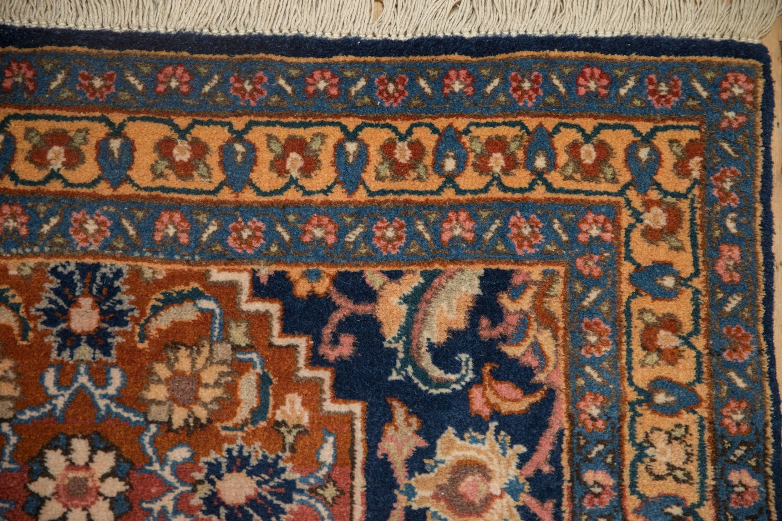 3x16 Vintage Tabriz Rug Runner - Image 4