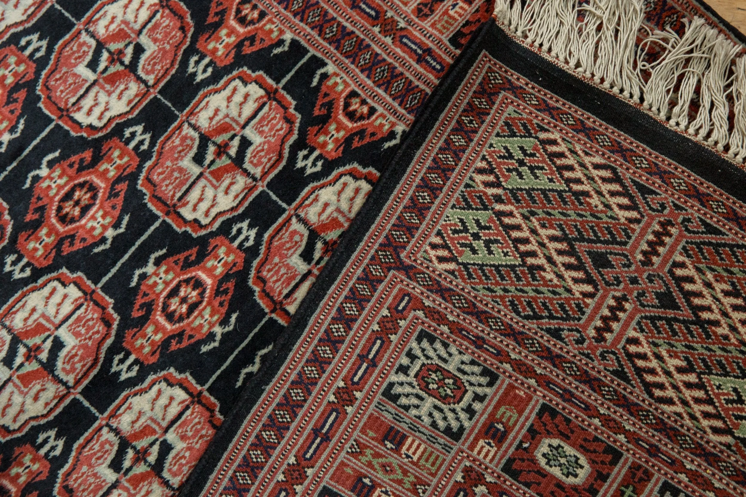 3x20 Vintage Fine Bokhara Rug Runner - Image 13