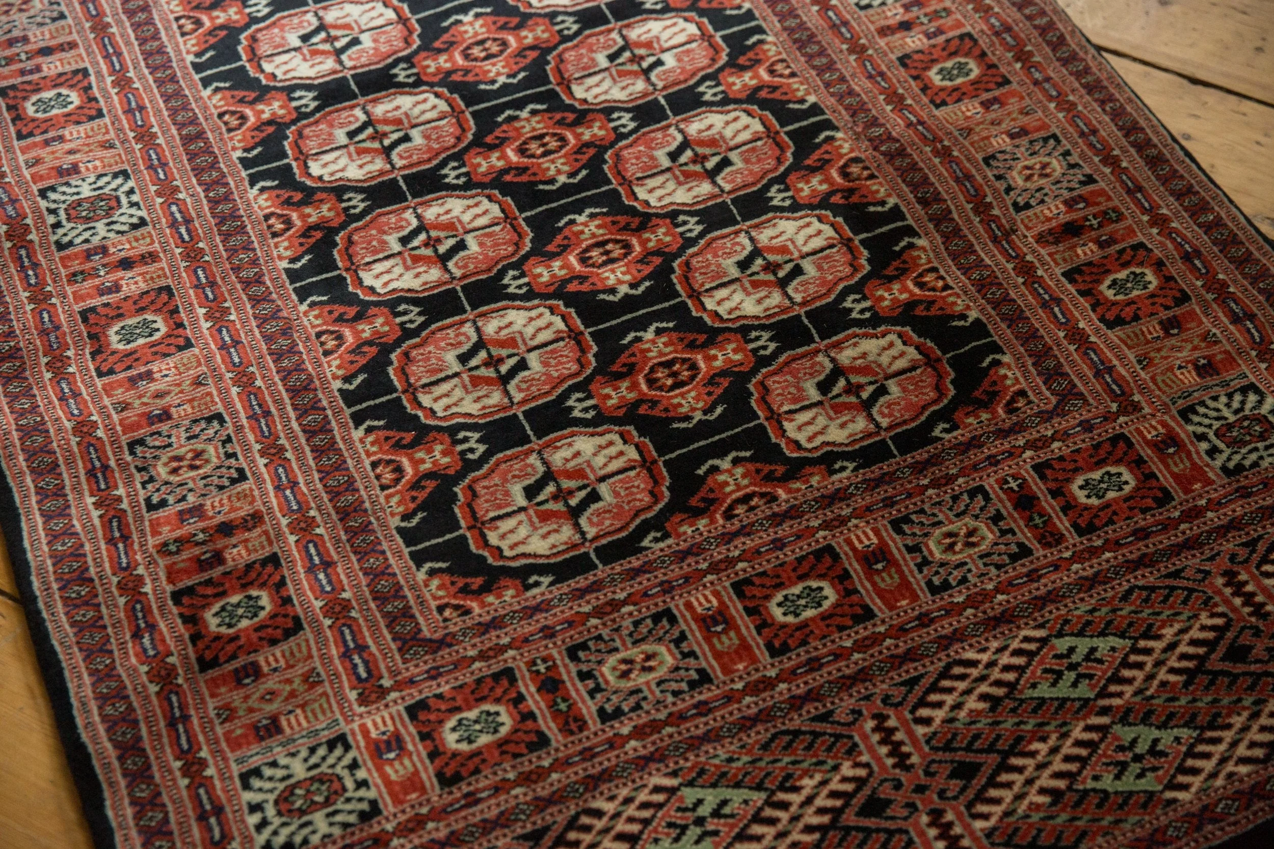 3x20 Vintage Fine Bokhara Rug Runner - Image 9