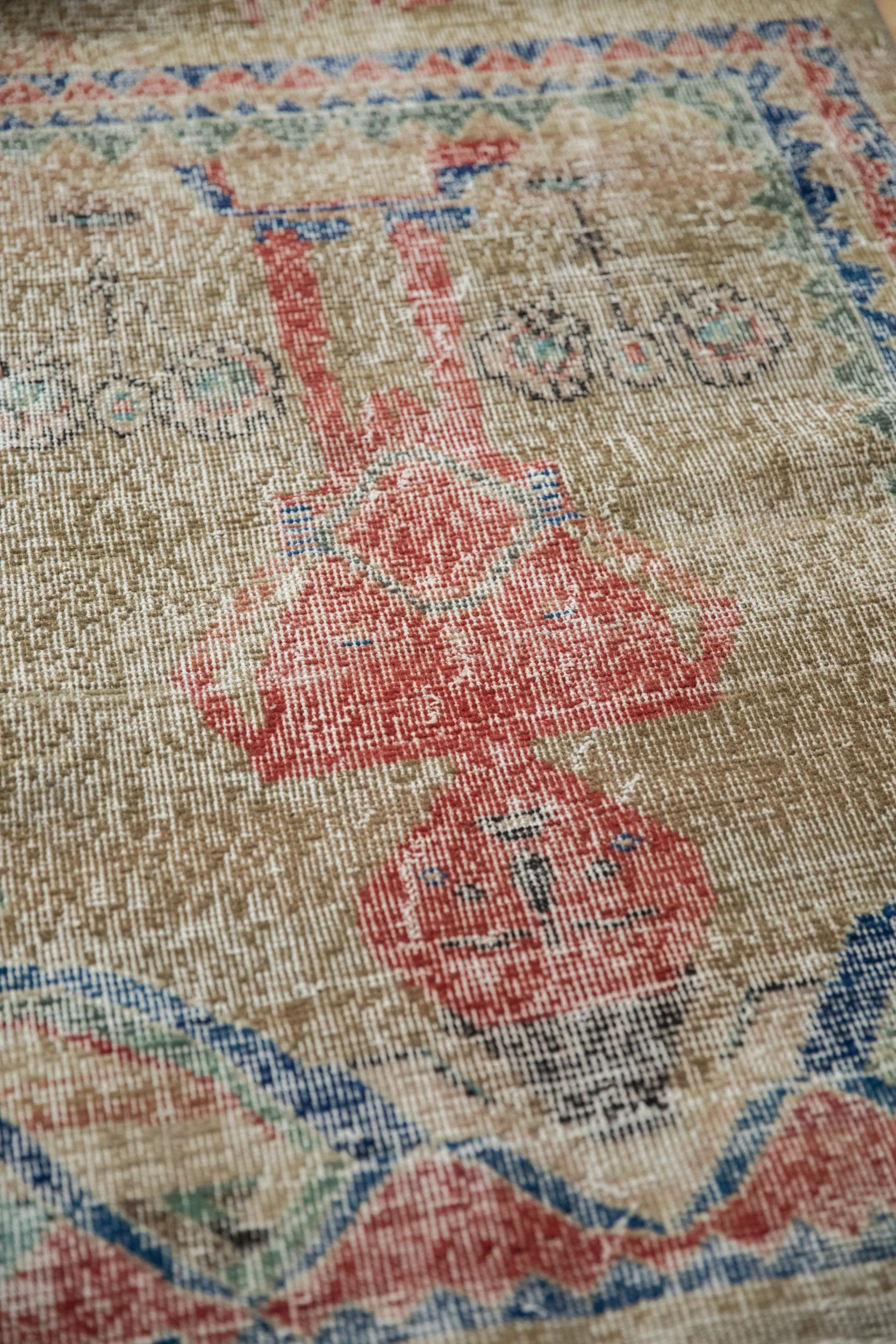 3x3.5 Vintage Distressed Sparta Square Rug - Image 7