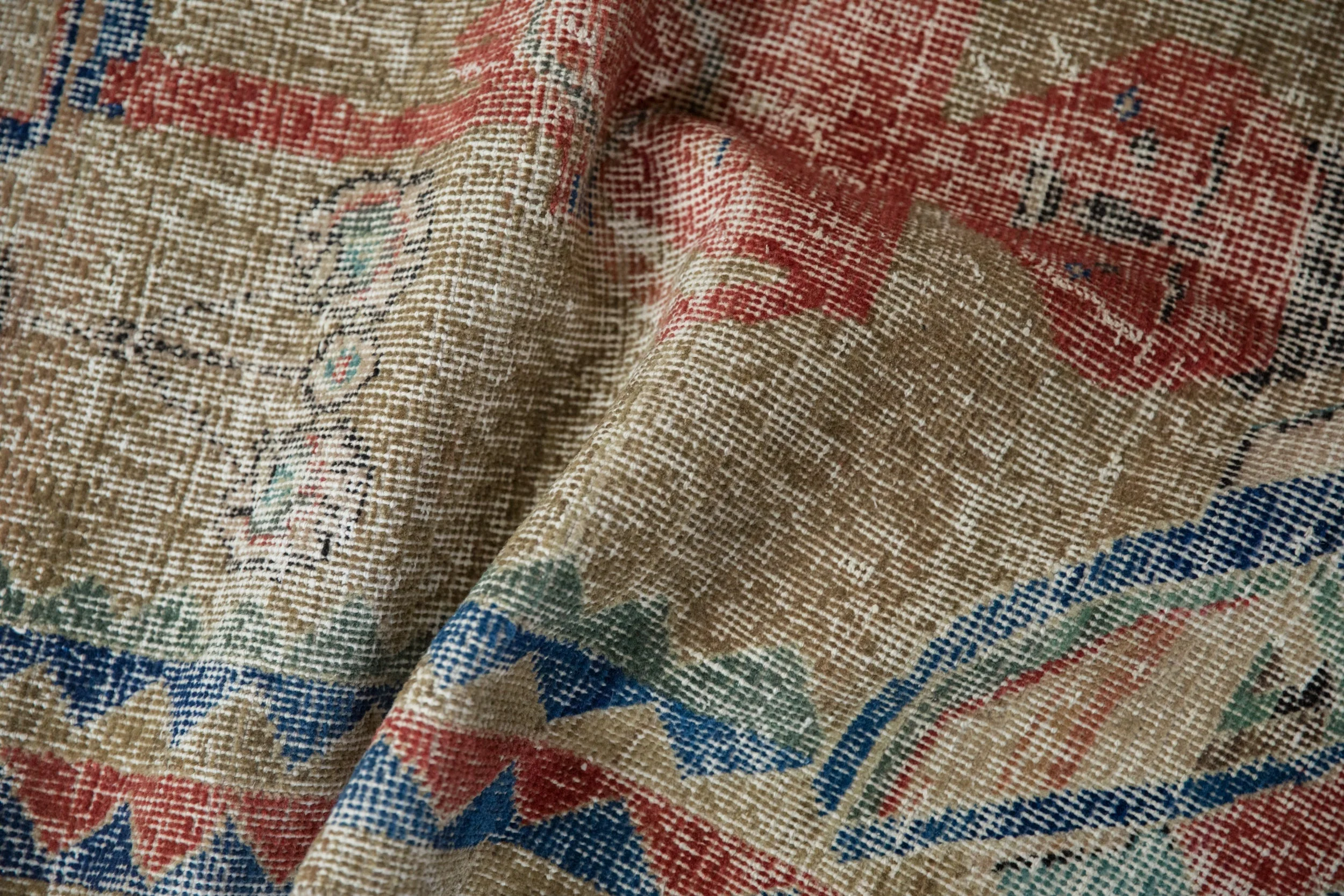 3x3.5 Vintage Distressed Sparta Square Rug - Image 8