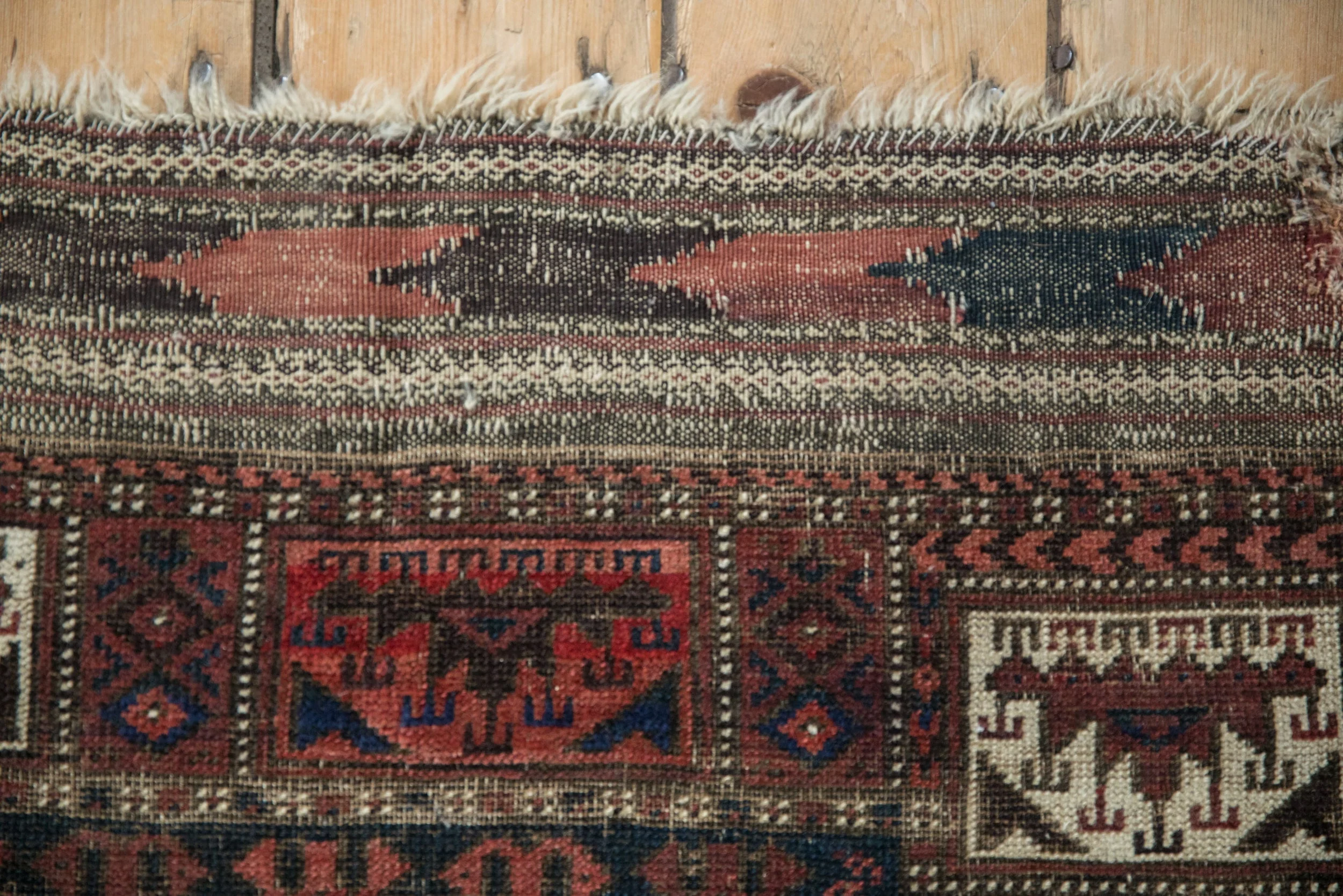3x4.5 Antique Belouch Rug - Image 4