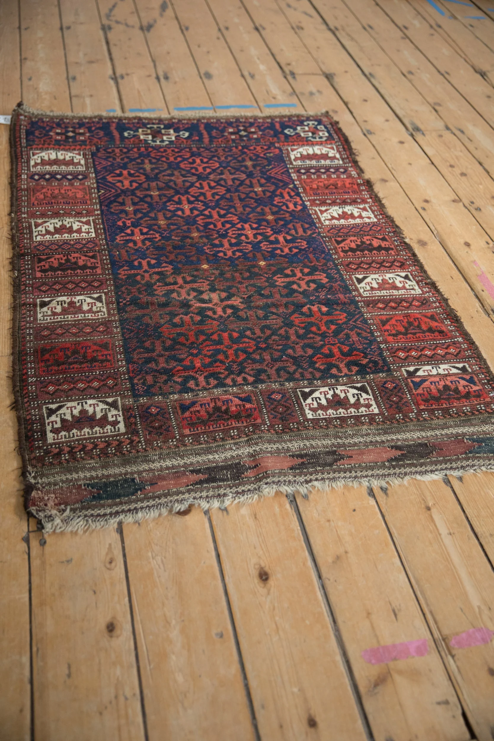 3x4.5 Antique Belouch Rug - Image 5