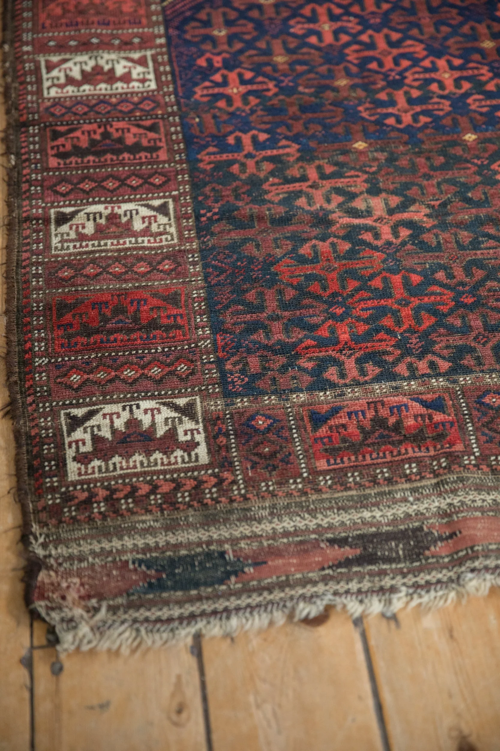 3x4.5 Antique Belouch Rug - Image 6