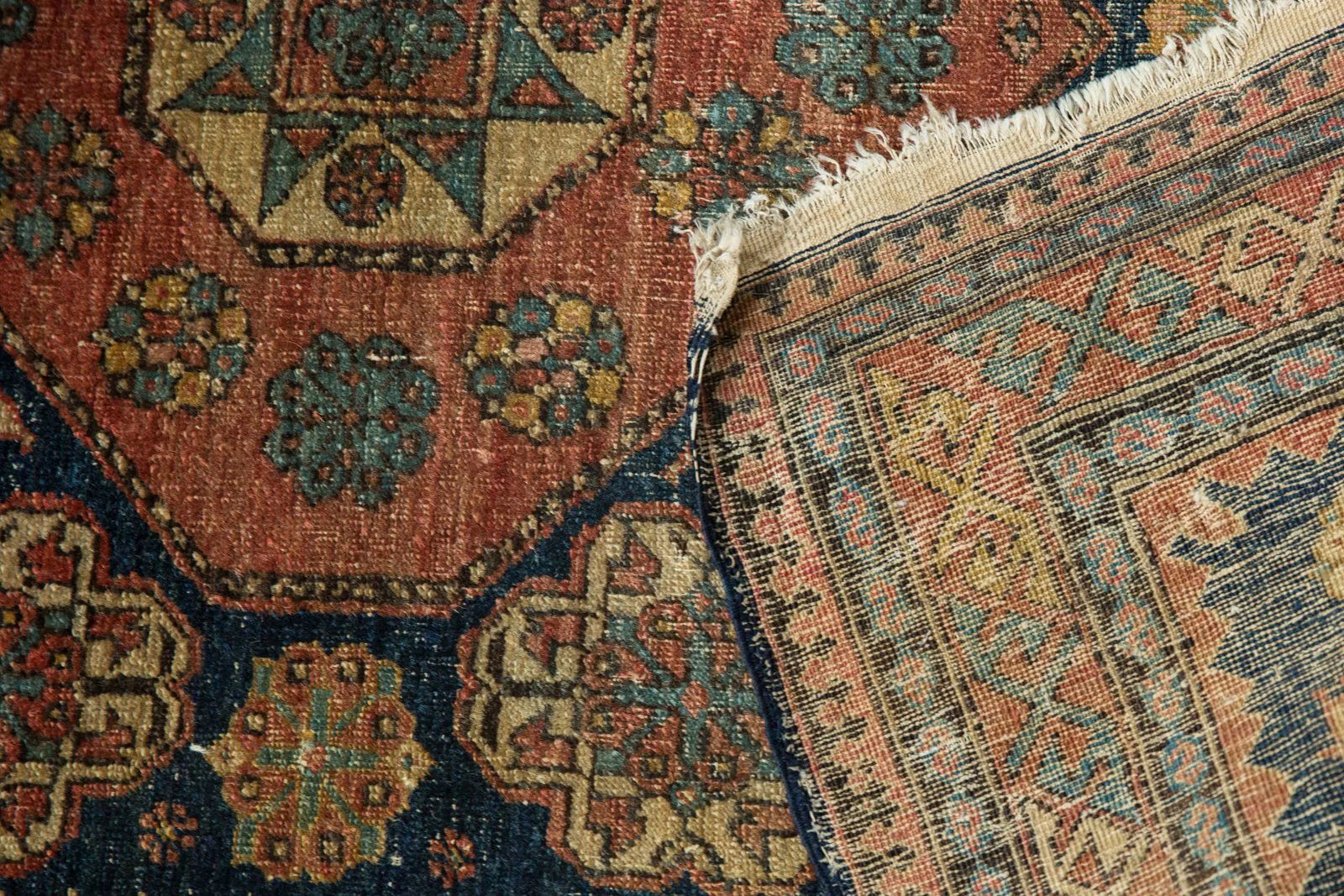 3x4.5 Antique Fine Tehran Rug - Image 11