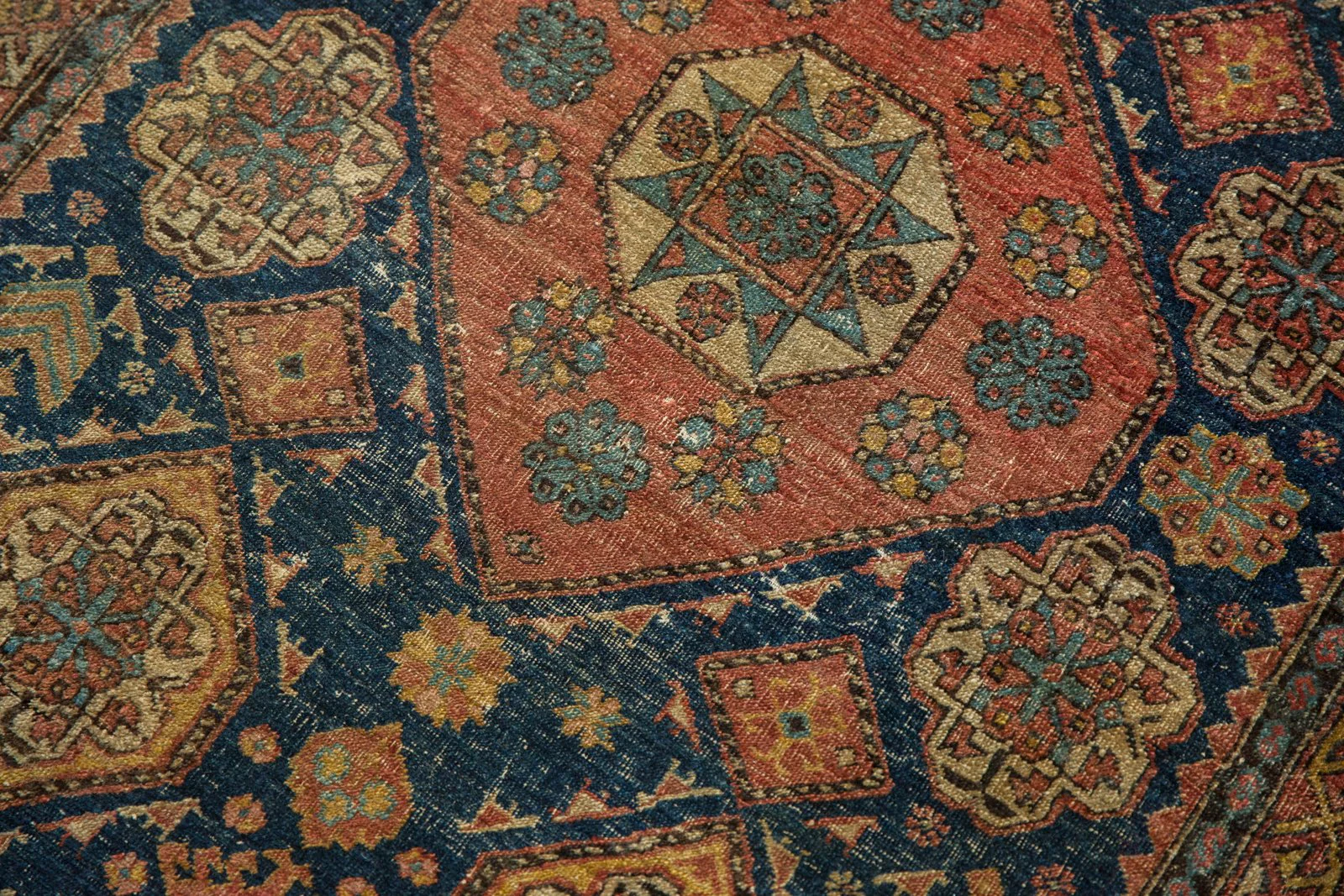 3x4.5 Antique Fine Tehran Rug - Image 8