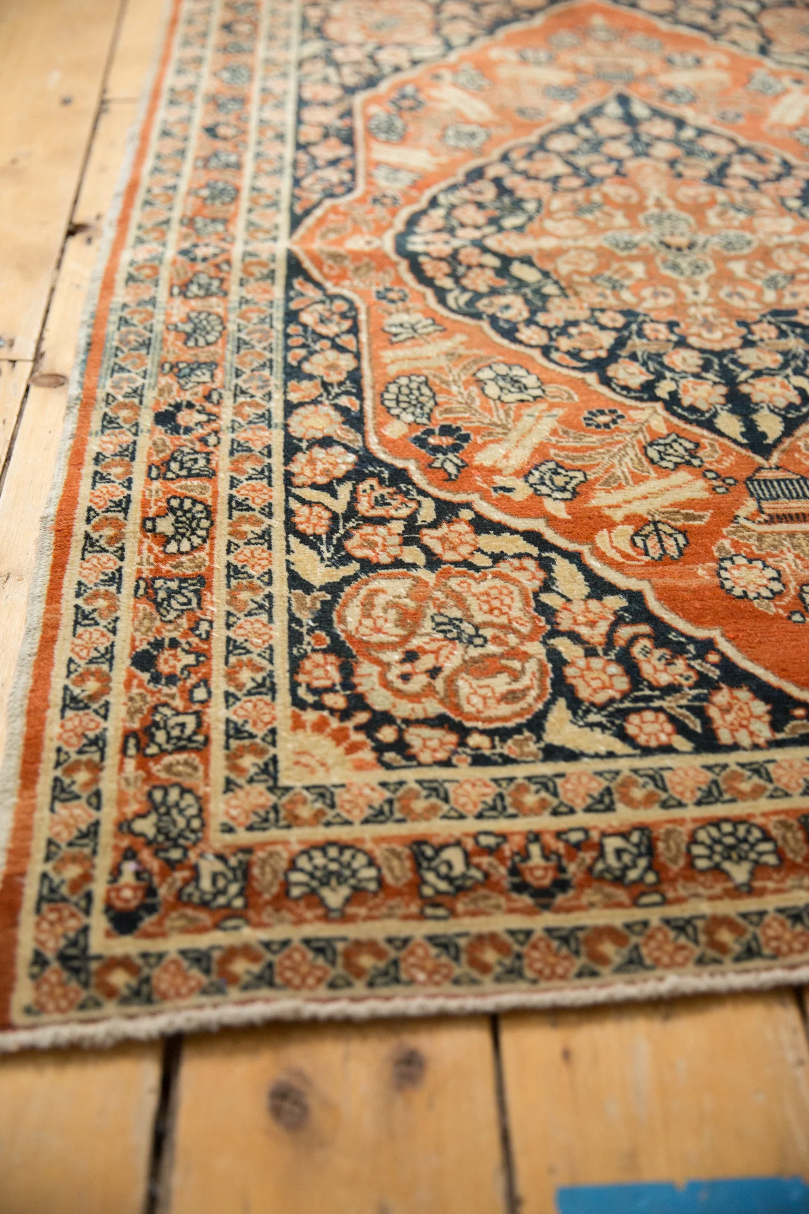 3x4.5 Antique Tabriz Rug - Image 4