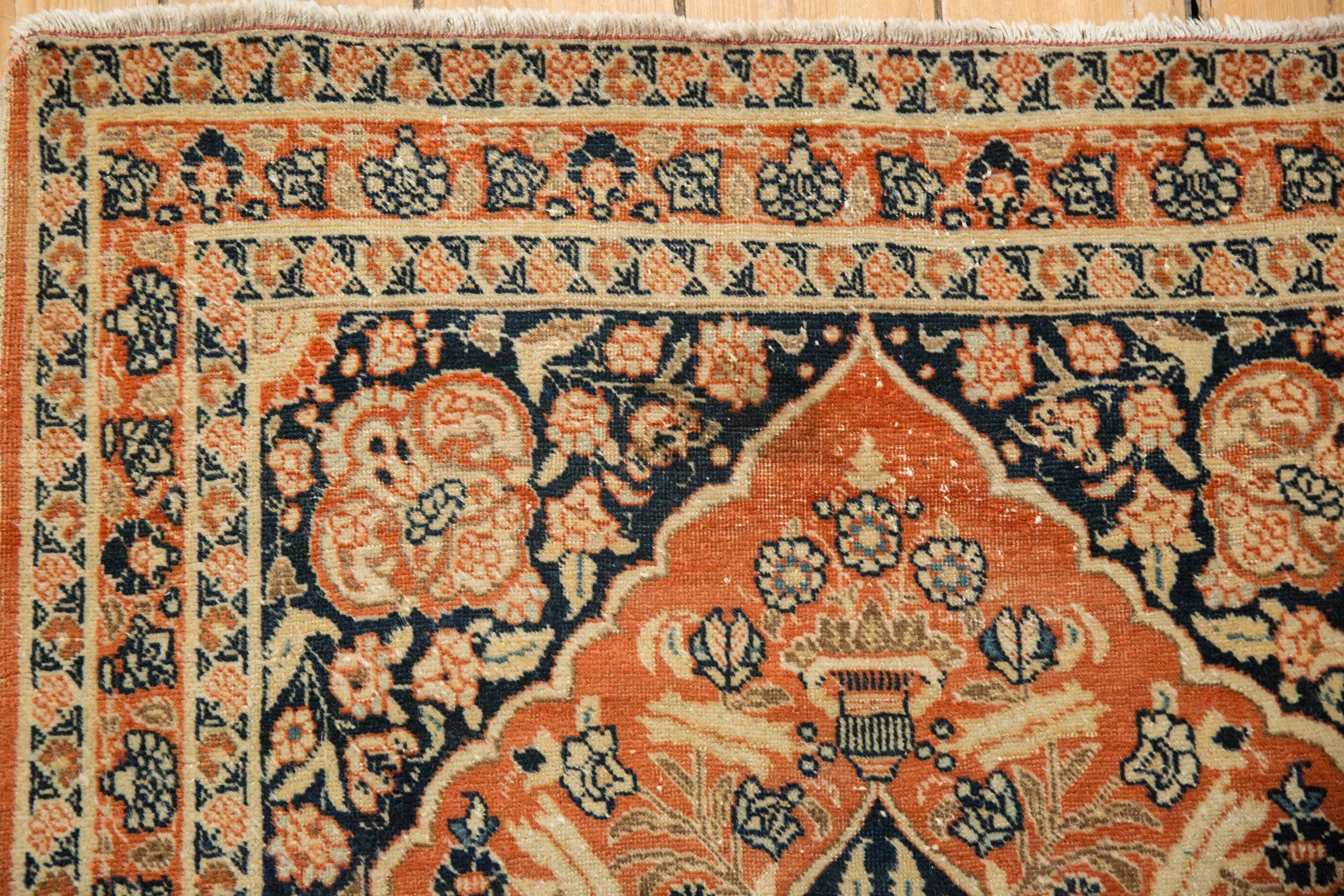 3x4.5 Antique Tabriz Rug - Image 5