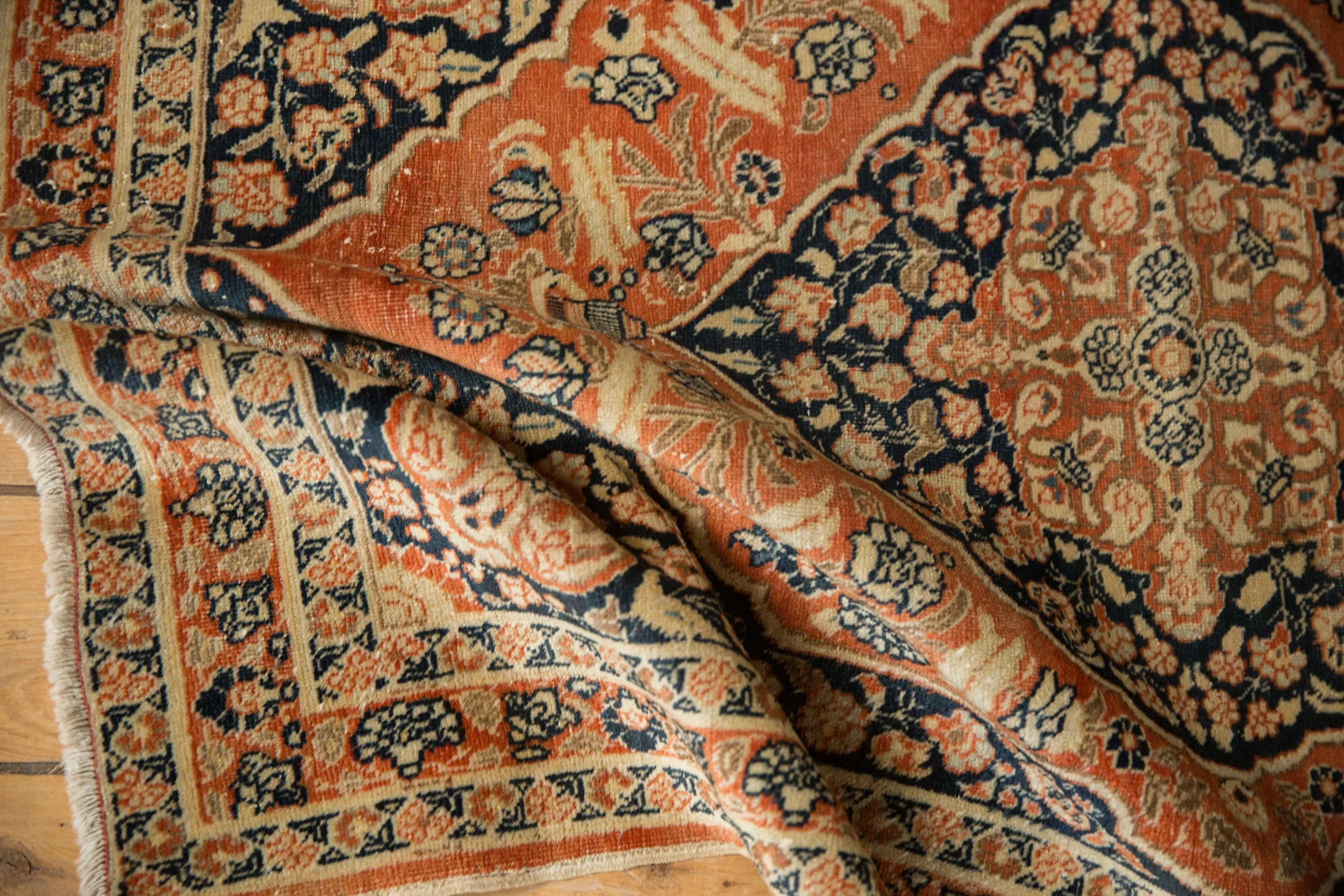 3x4.5 Antique Tabriz Rug - Image 8