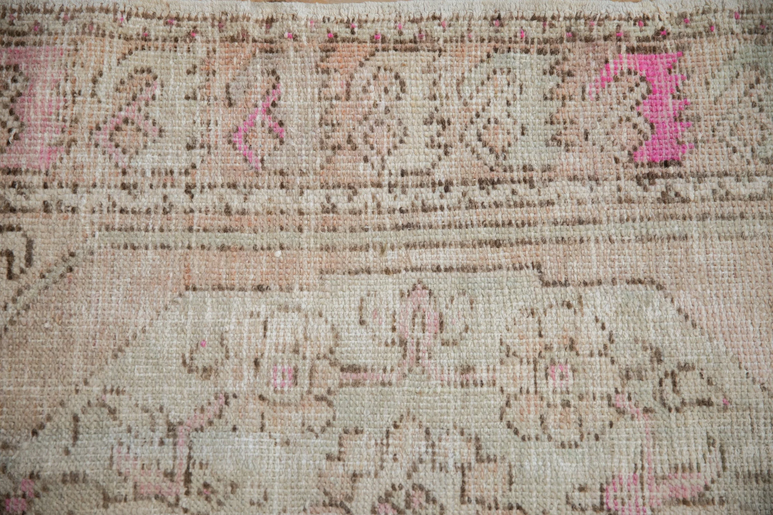 3x4.5 Vintage Distressed Oushak Rug - Image 3