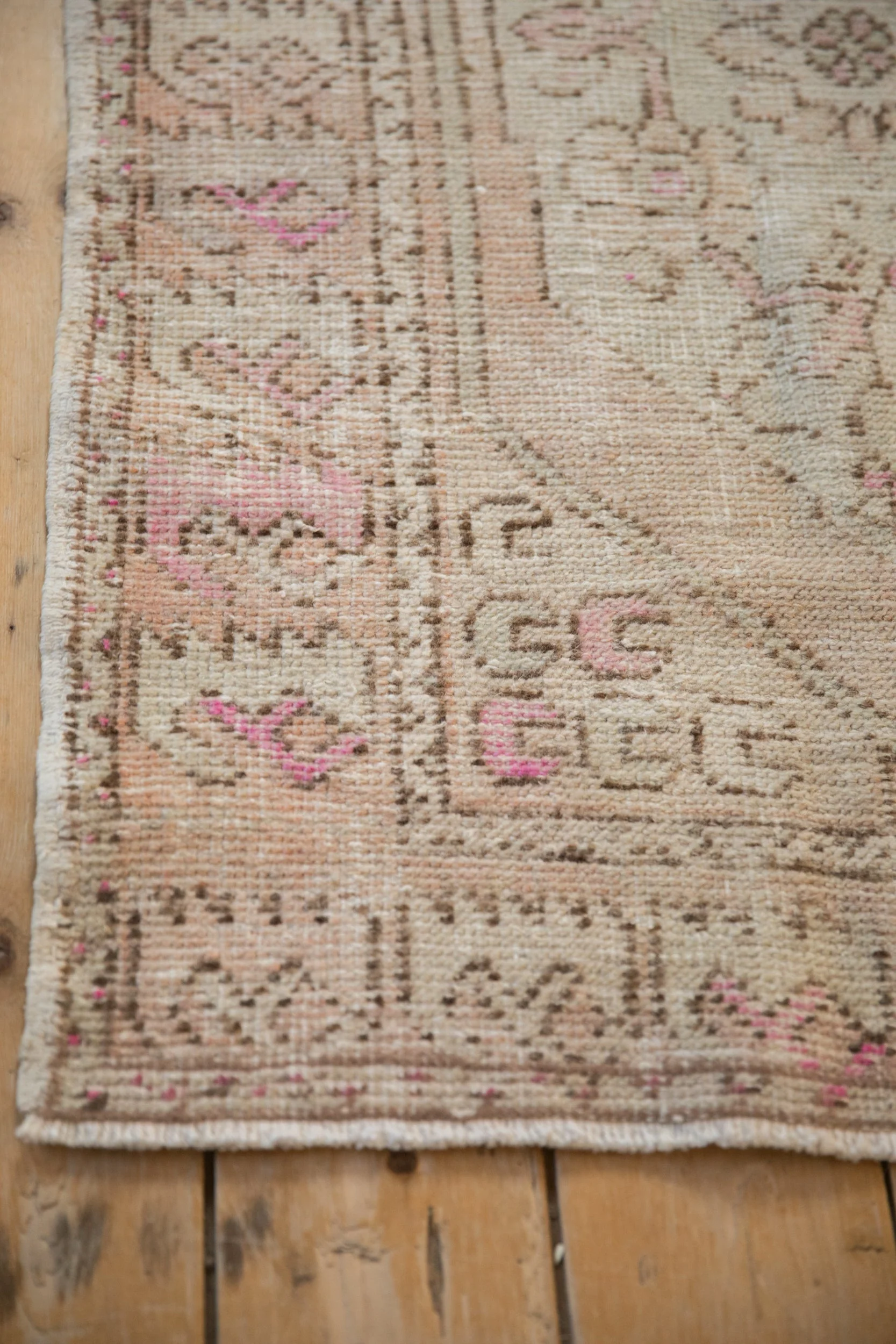 3x4.5 Vintage Distressed Oushak Rug - Image 6