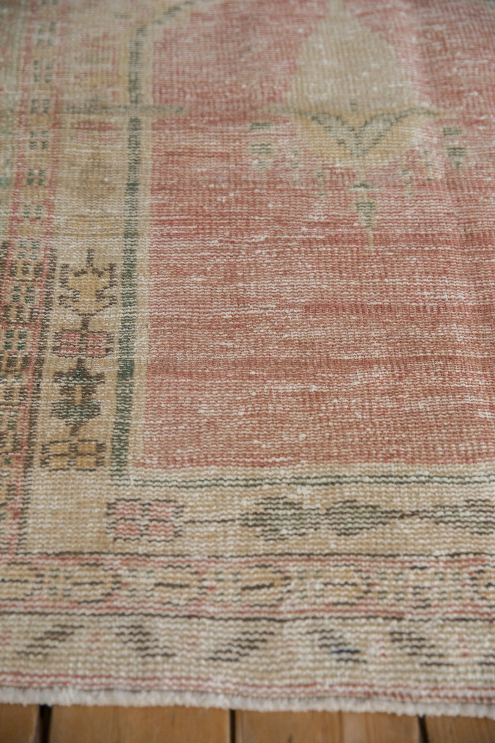 3x4.5 Vintage Distressed Oushak Rug - Image 4