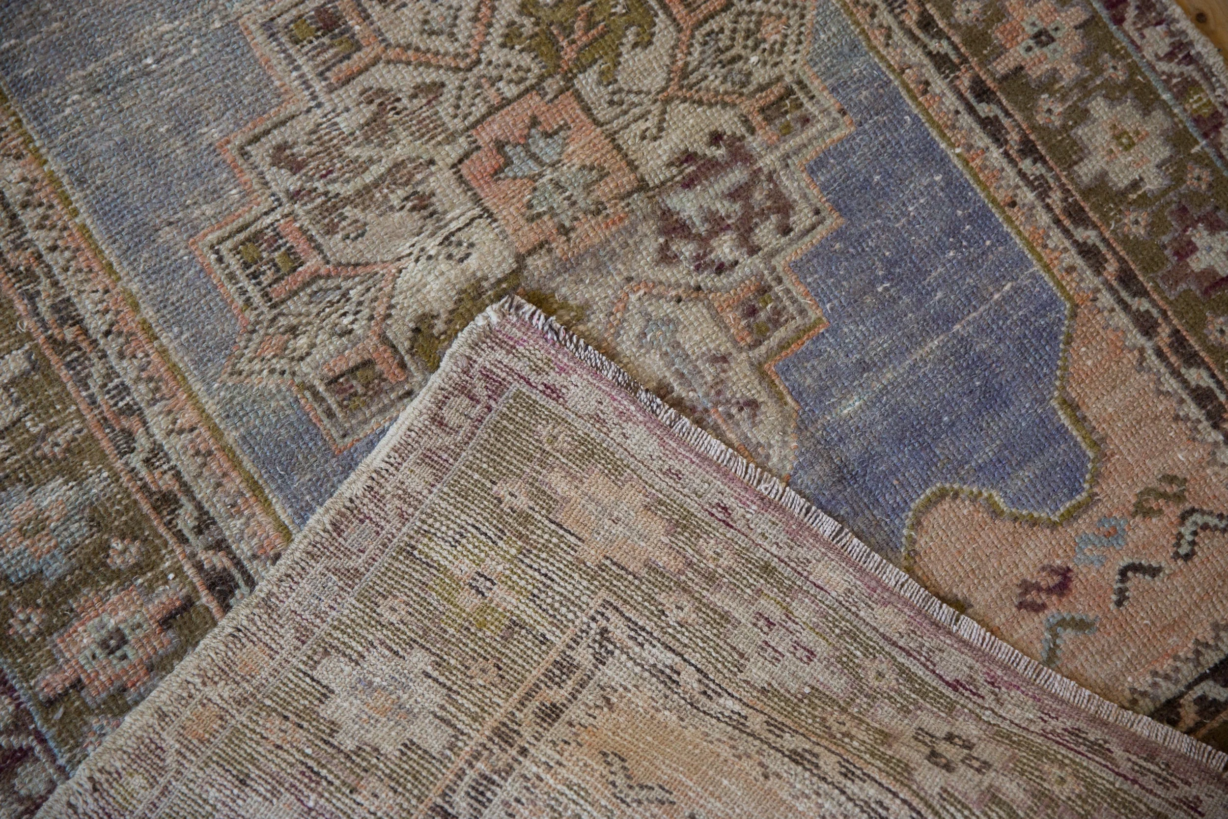3x4.5 Vintage Distressed Oushak Rug - Image 10