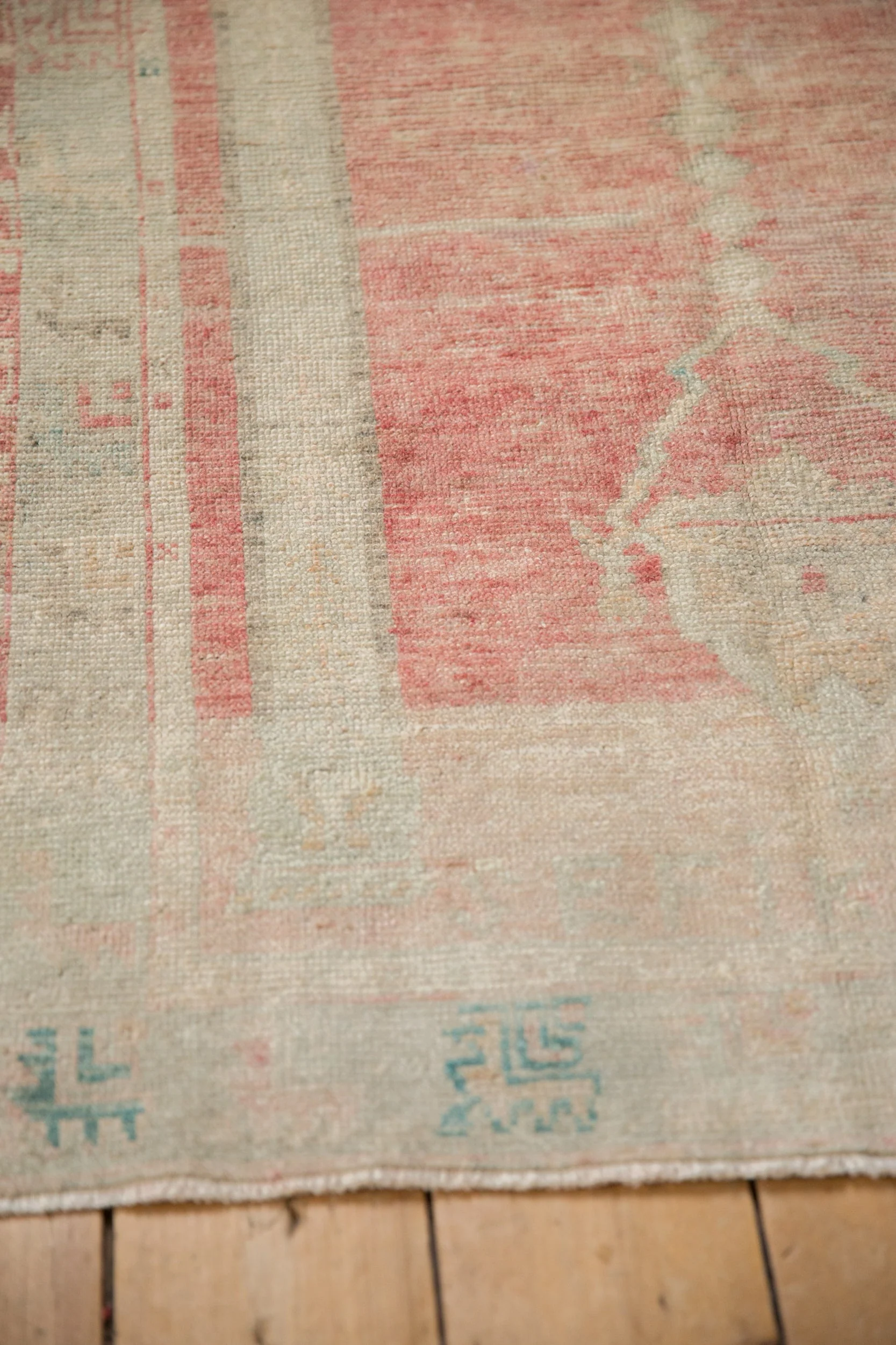 3x4.5 Vintage Distressed Oushak Rug - Image 5