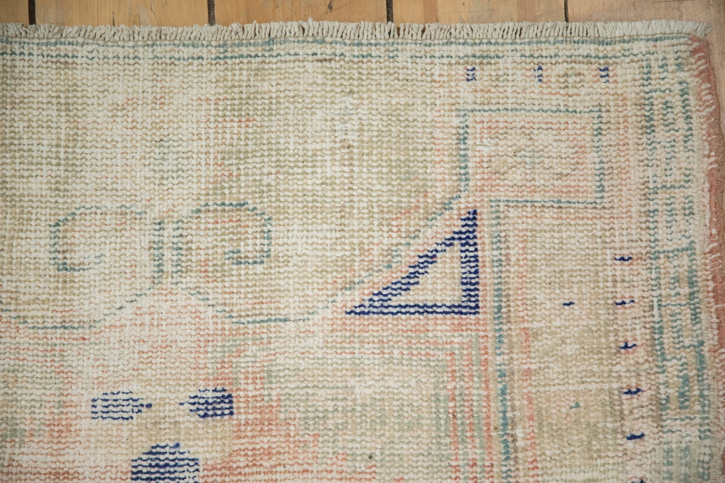 3x4.5 Vintage Distressed Oushak Rug - Image 4