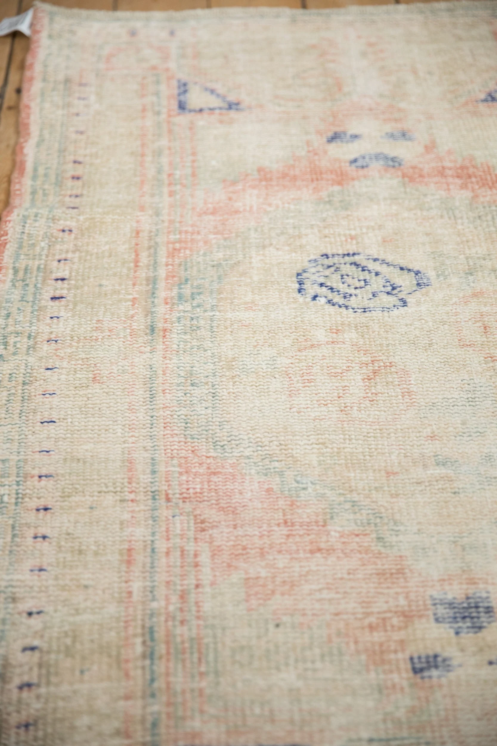 3x4.5 Vintage Distressed Oushak Rug - Image 6