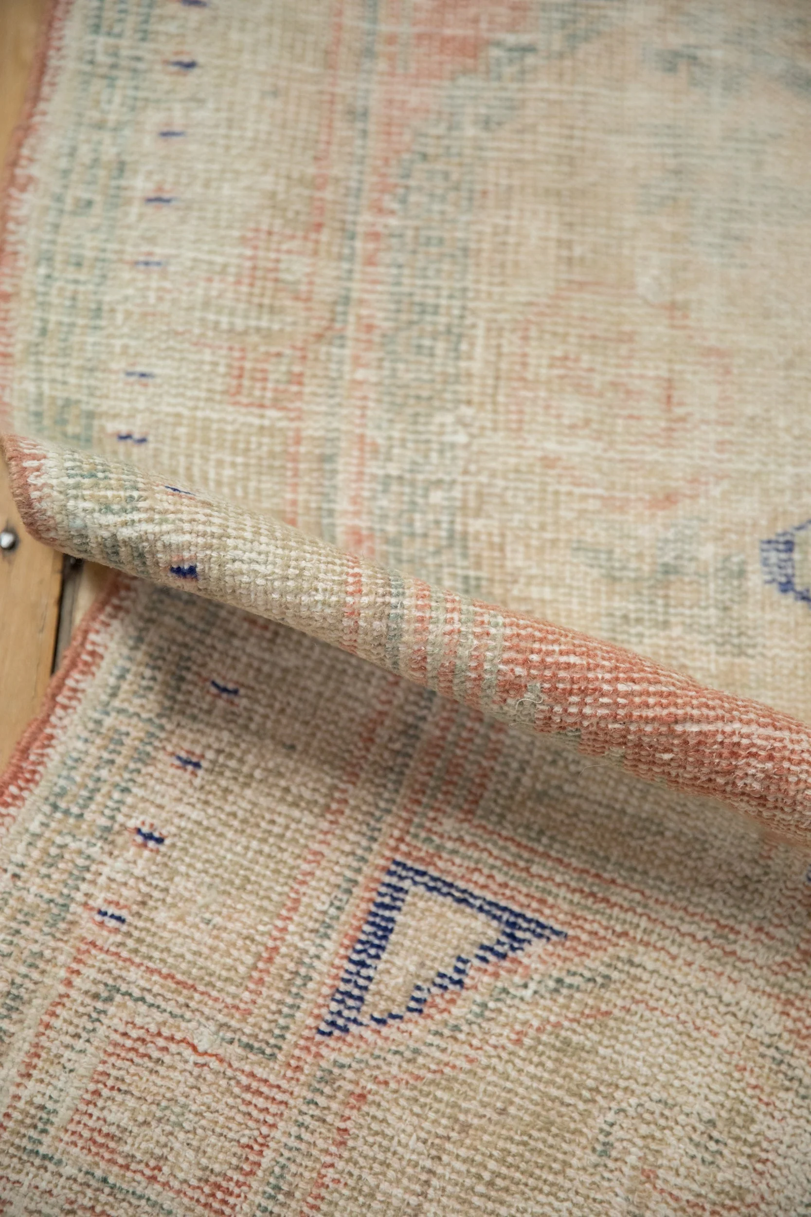 3x4.5 Vintage Distressed Oushak Rug - Image 8