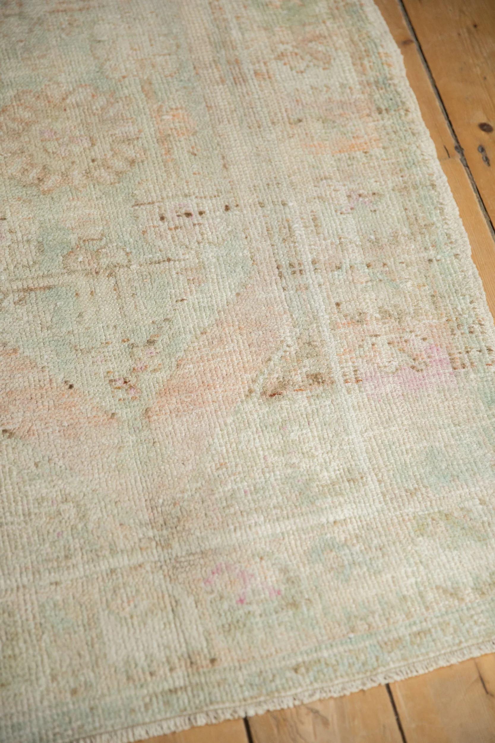 3x4.5 Vintage Distressed Oushak Rug - Image 5