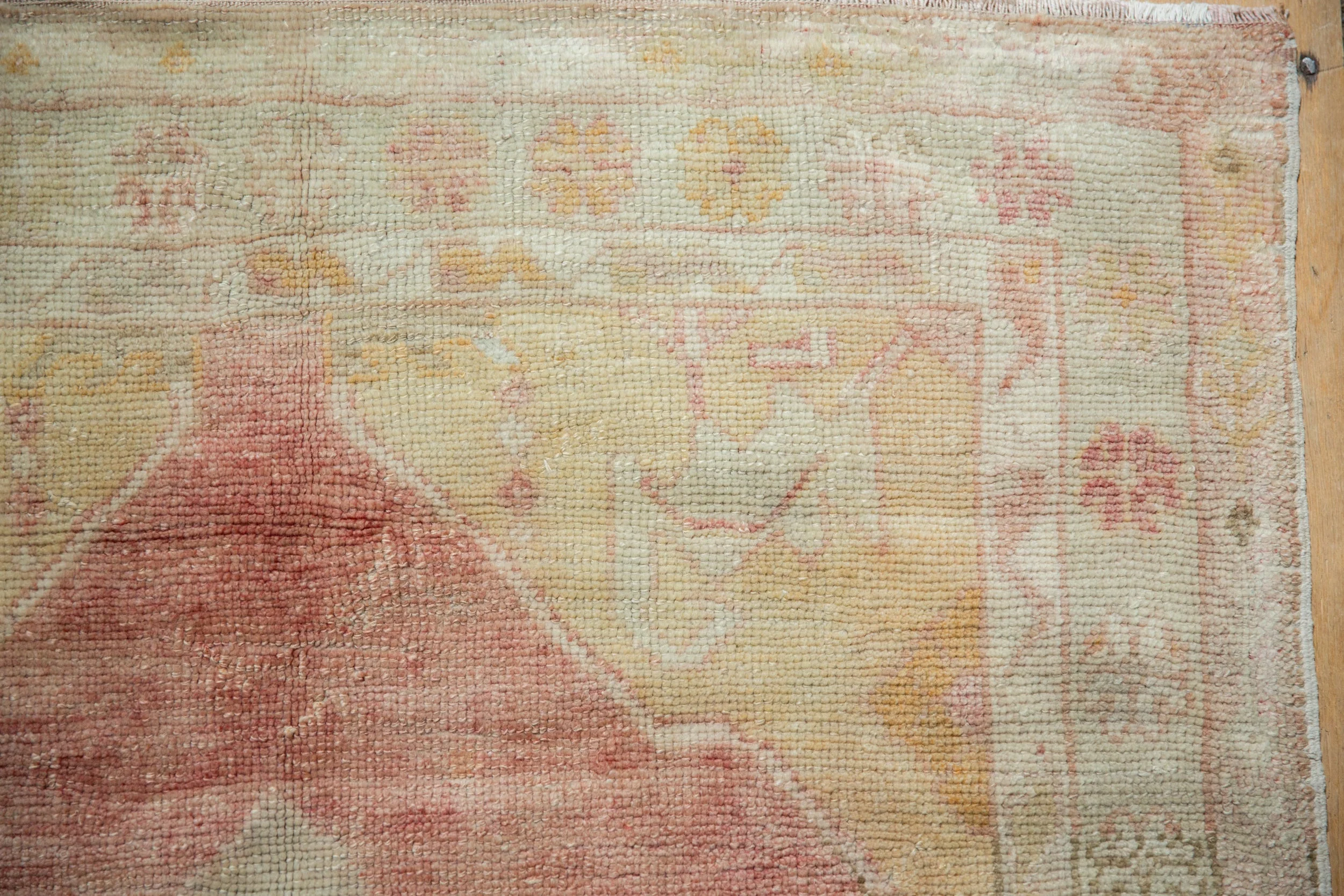 3x4.5 Vintage Distressed Oushak Rug - Image 3